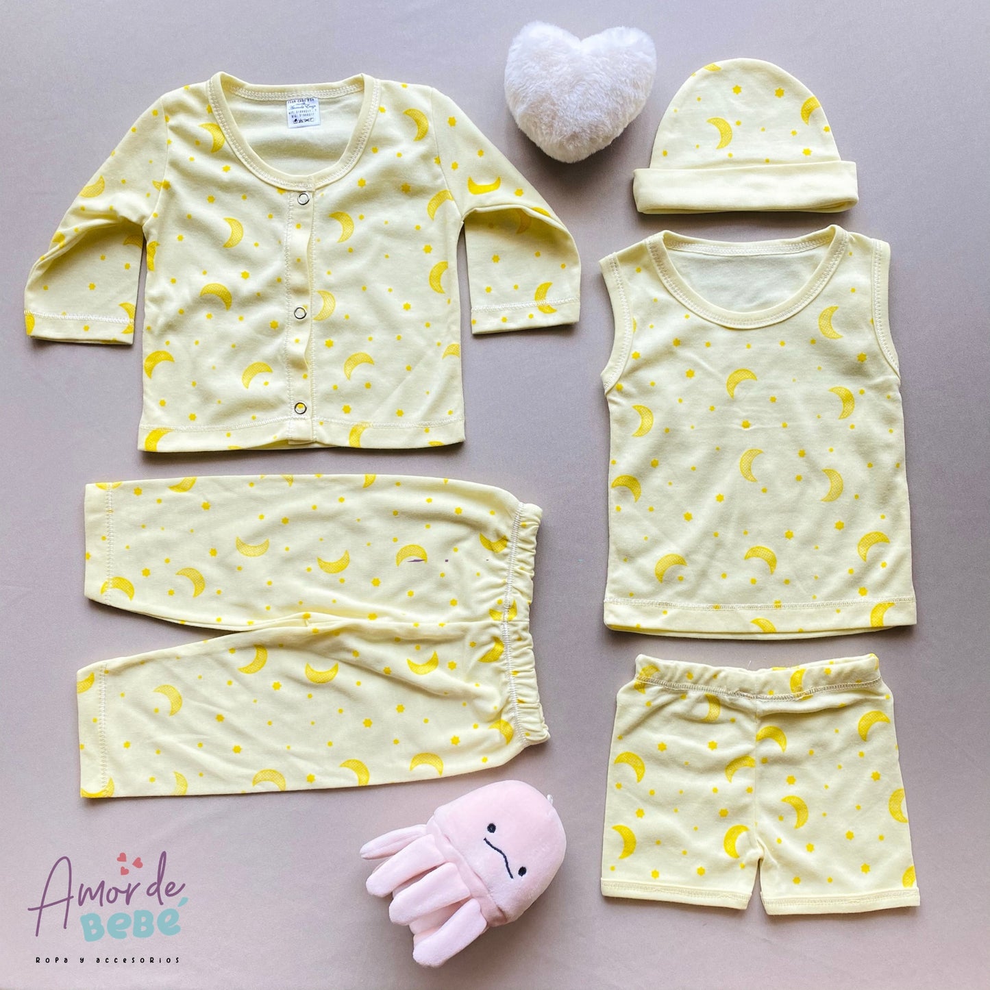 Pijama Luna Y Estrellas