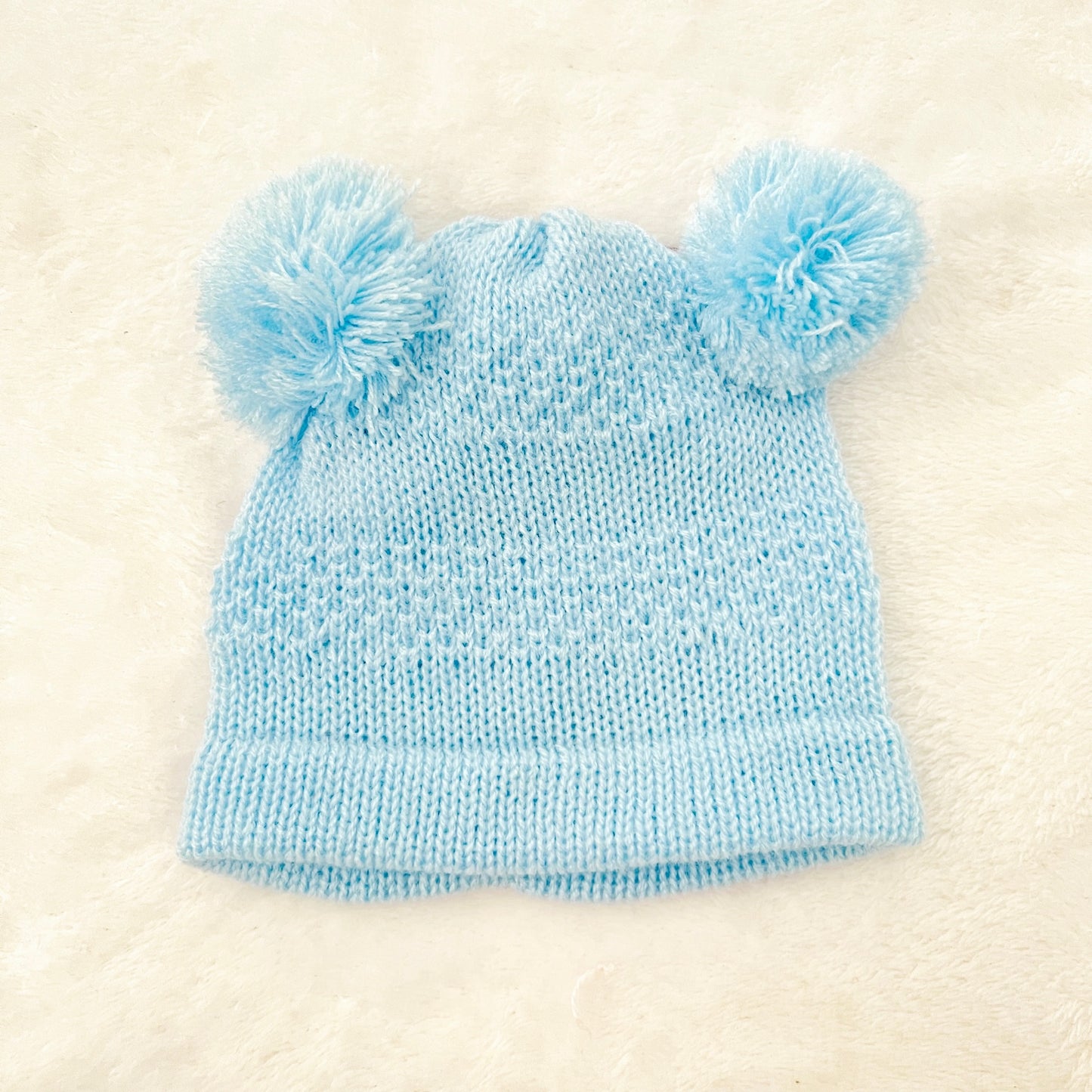 Pompom hat for baby