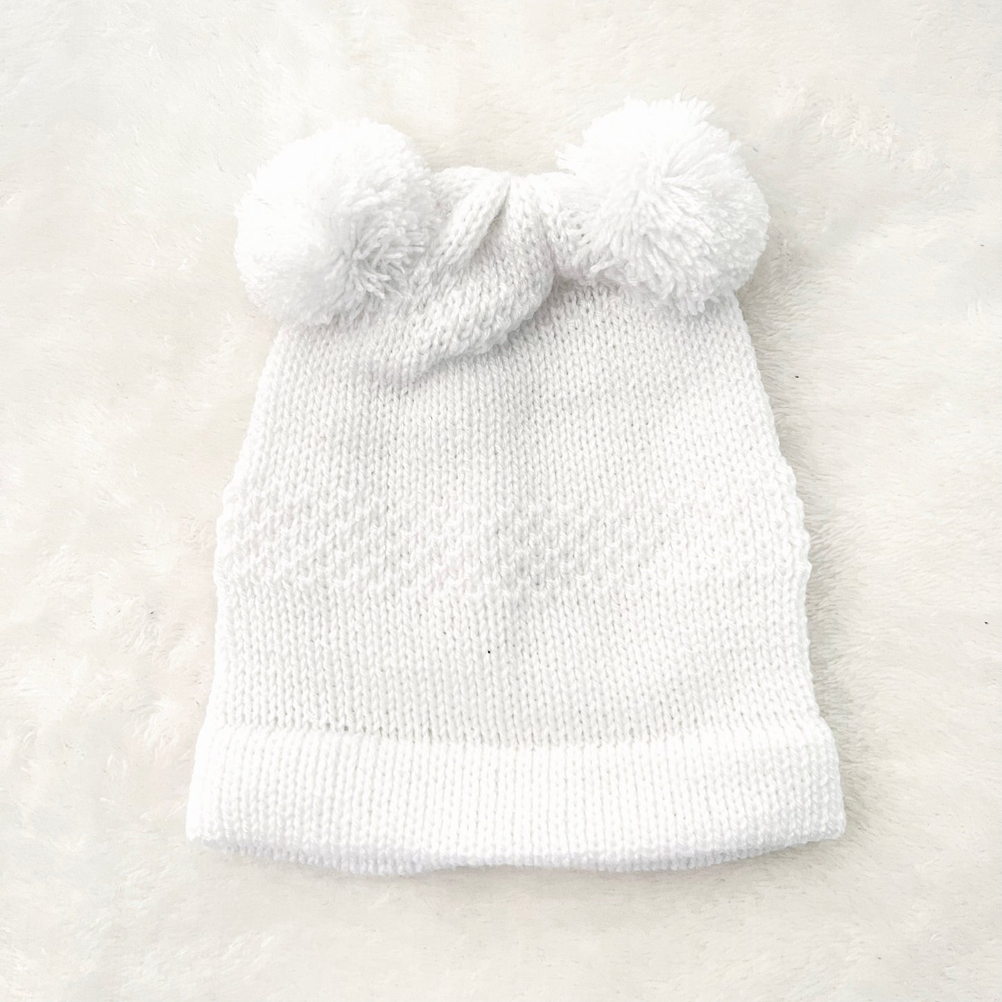 Pompom hat for baby