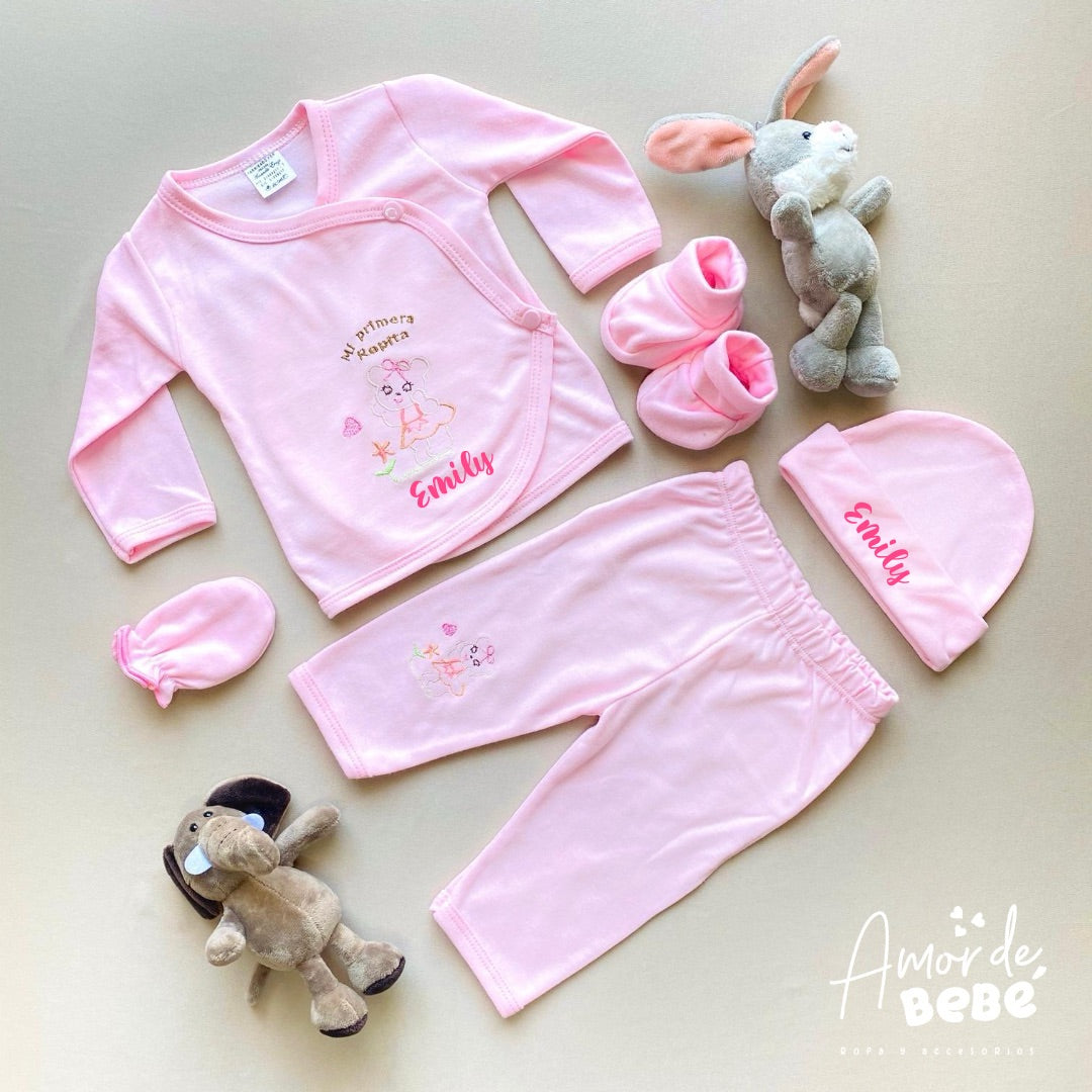 Conjunto Personalizado Mi Primera Ropita
