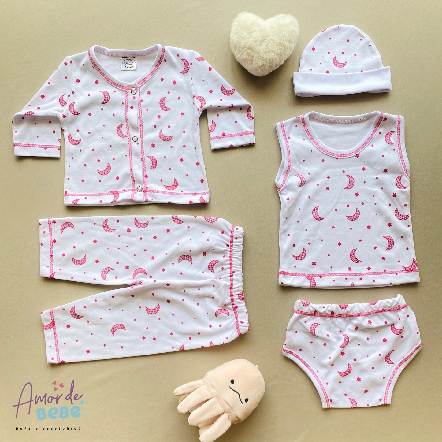 Pijama Luna Y Estrellas