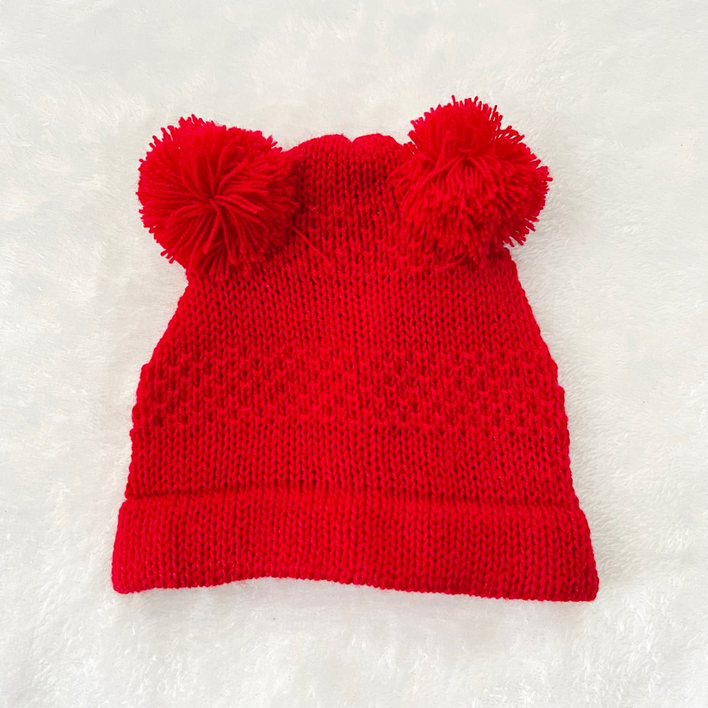 Pompom hat for baby