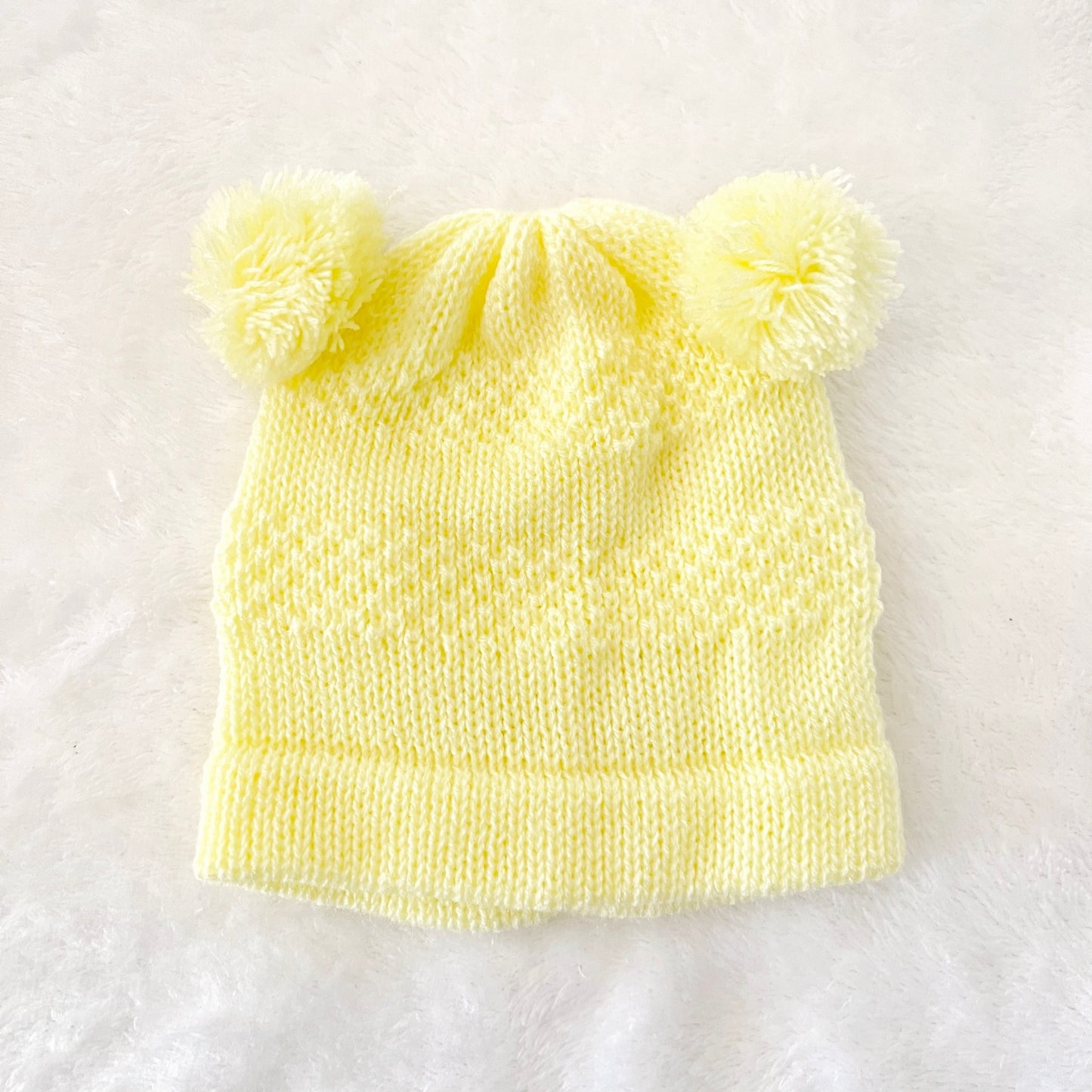 Pompom hat for baby