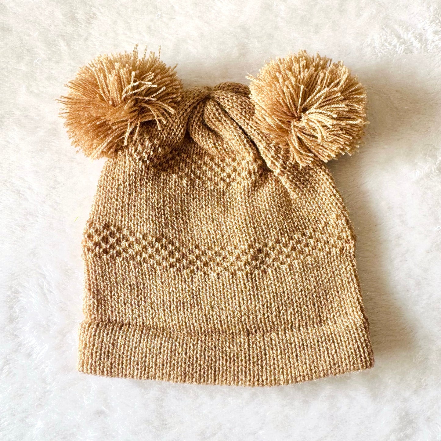 Pompom hat for baby