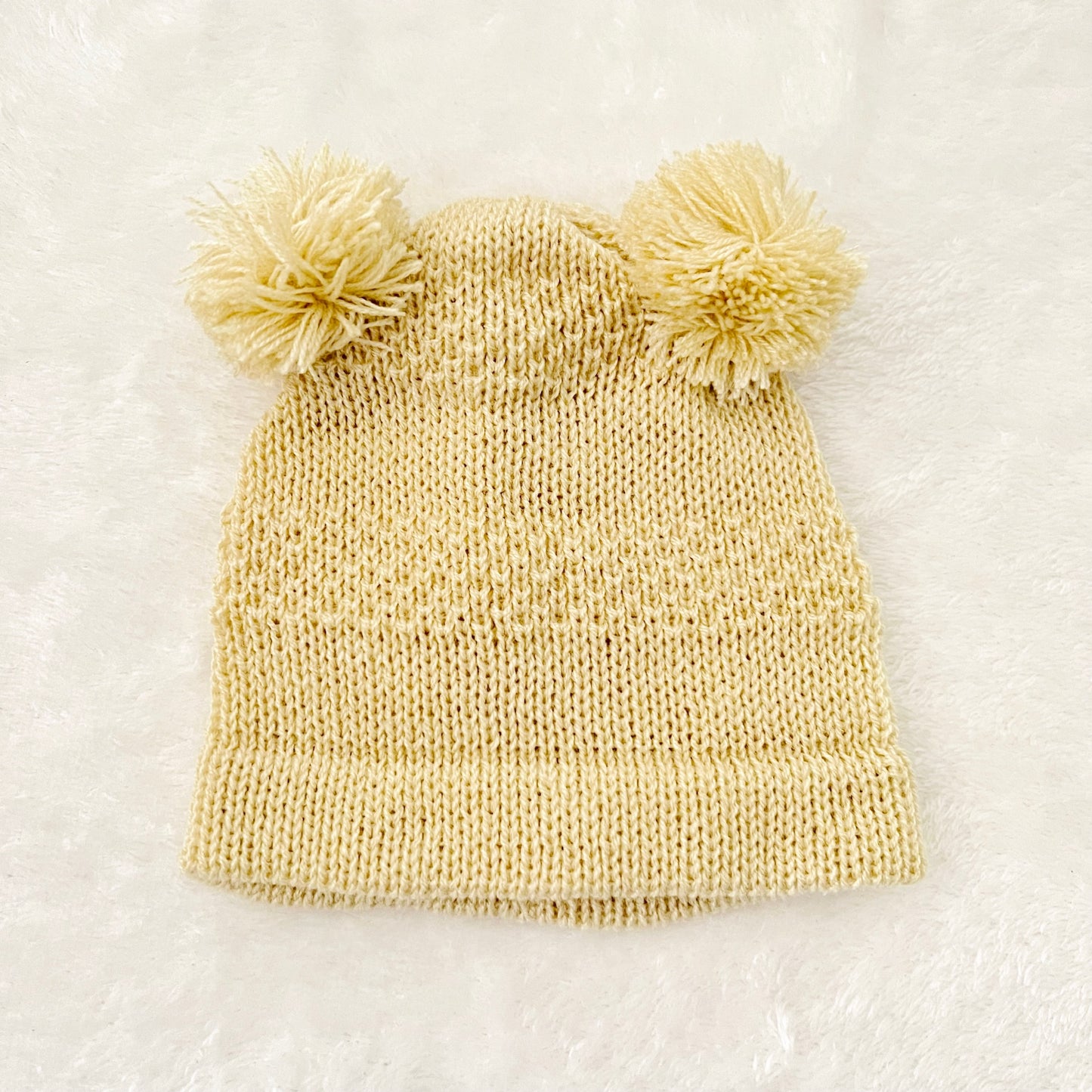 Pompom hat for baby