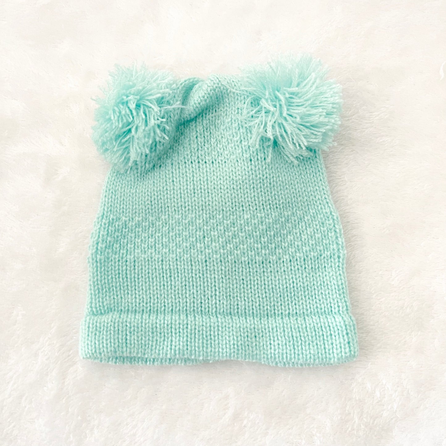 Pompom hat for baby