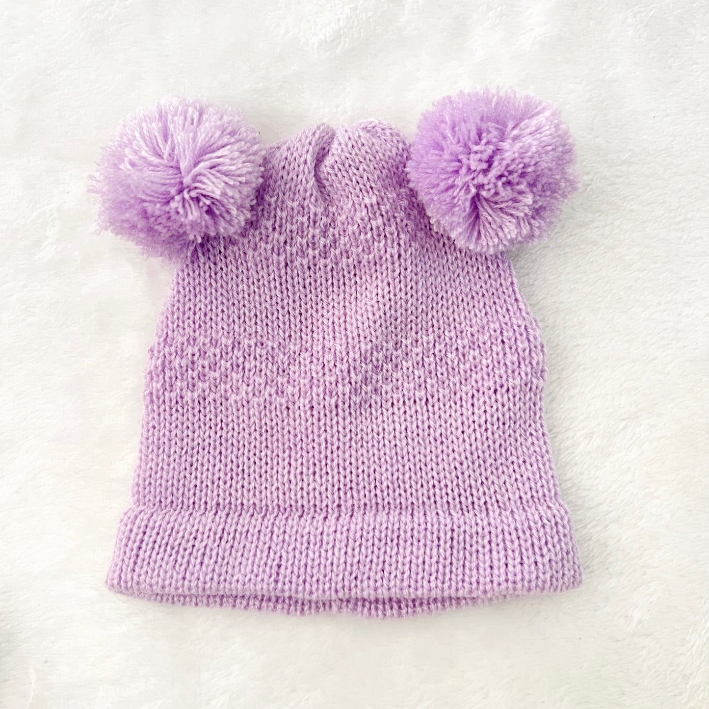 Pompom hat for baby