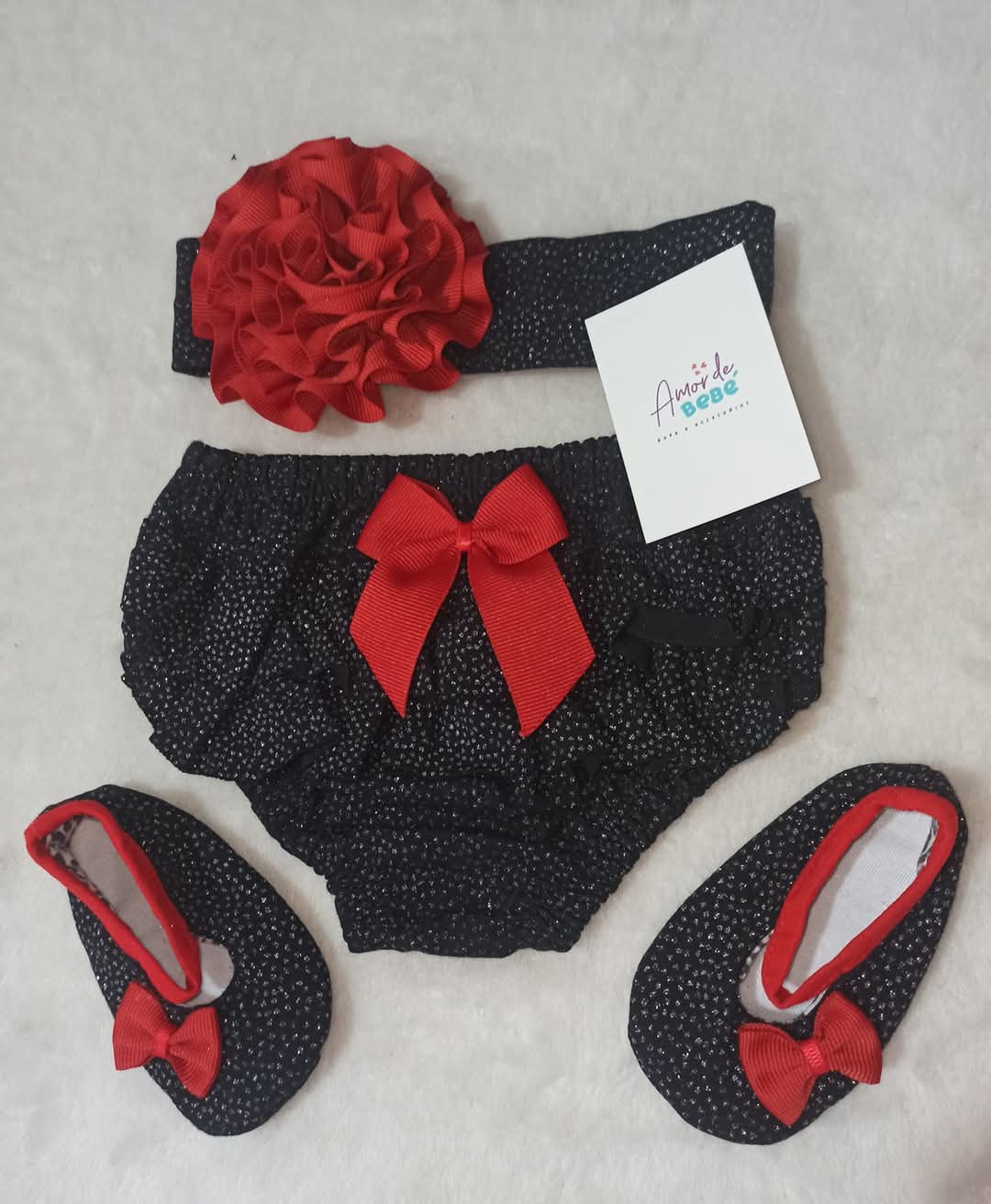 Set panty diadema y baletas