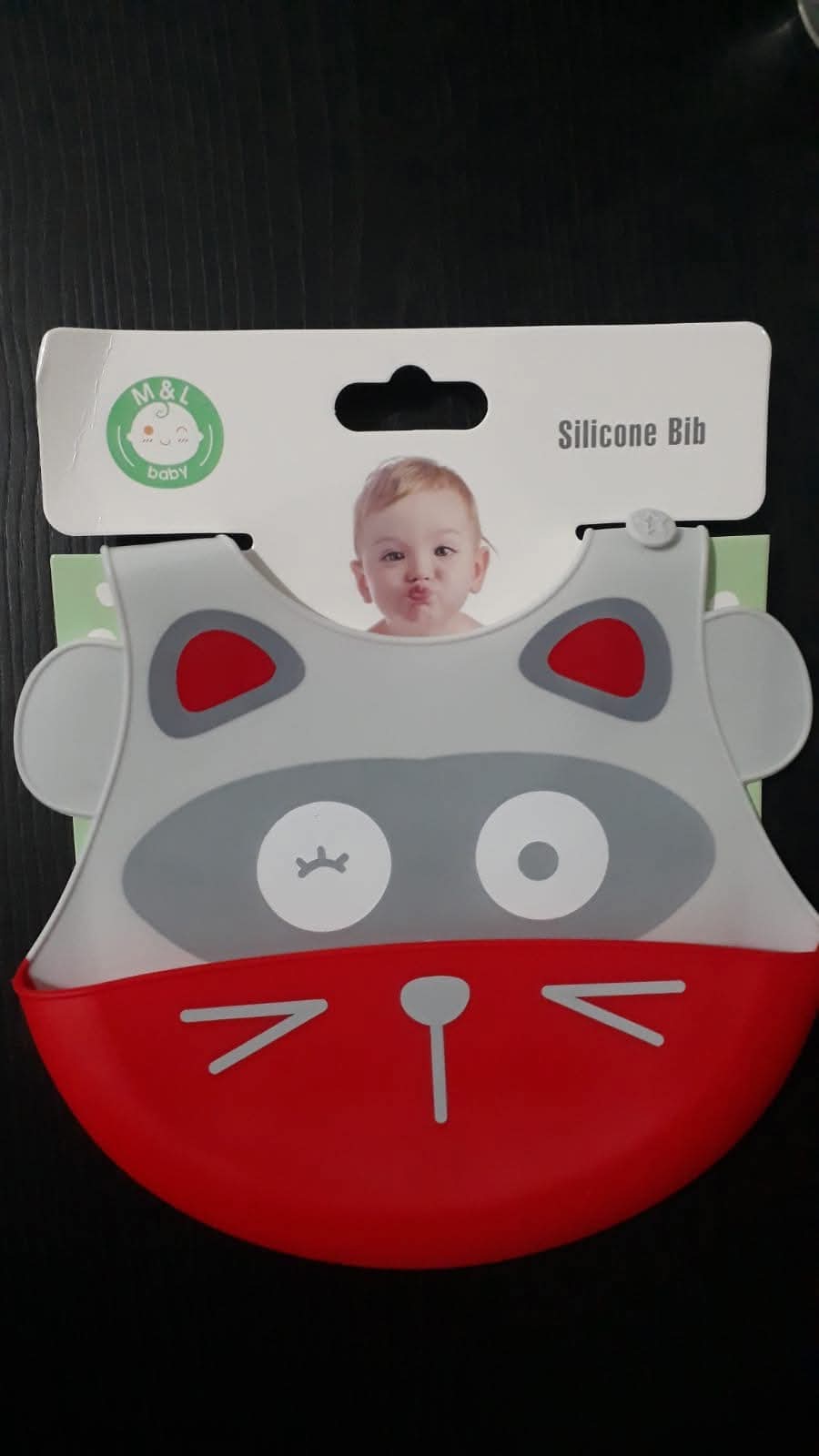 Babero Silicona con bolsillo