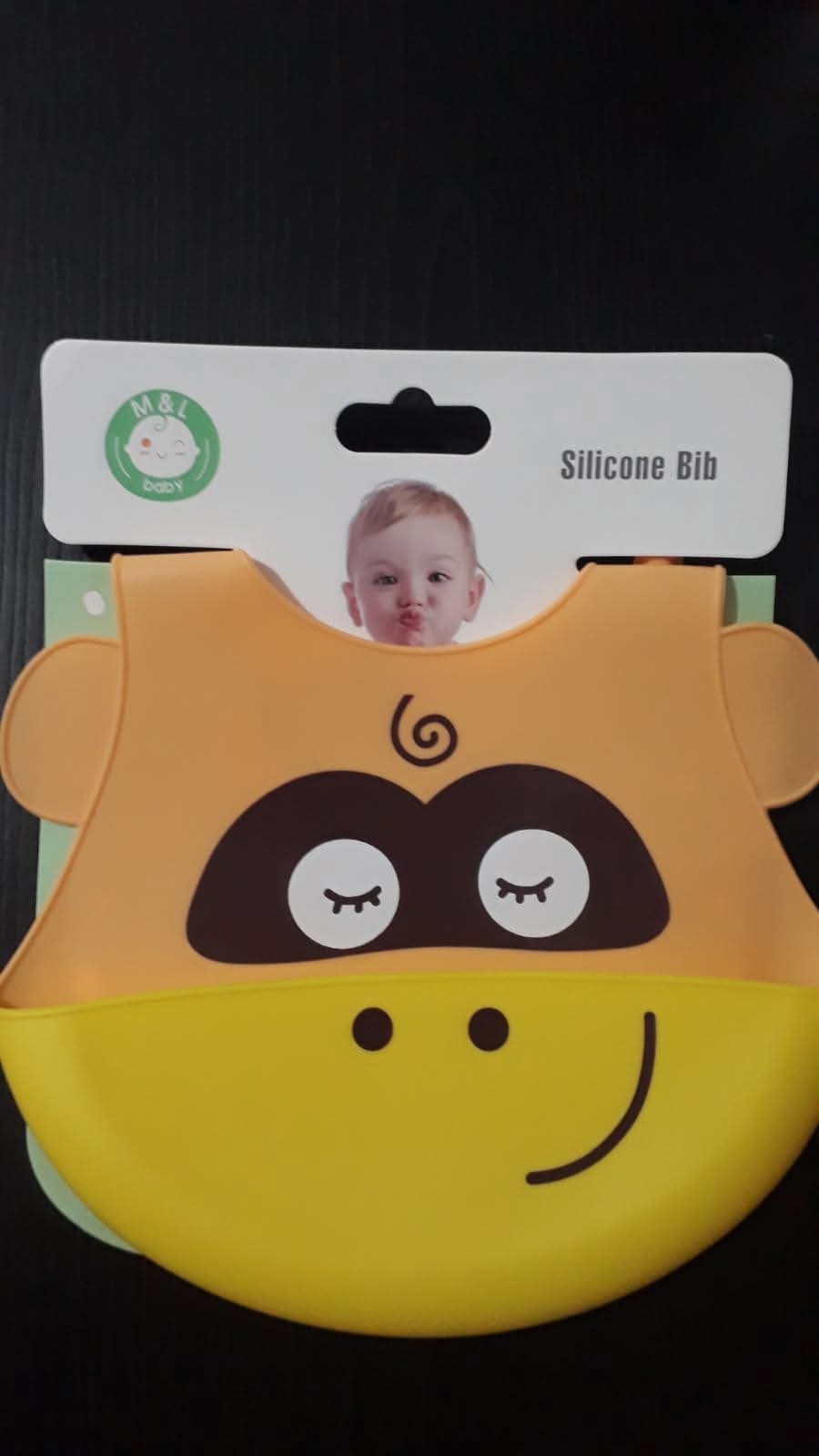 Babero Silicona con bolsillo