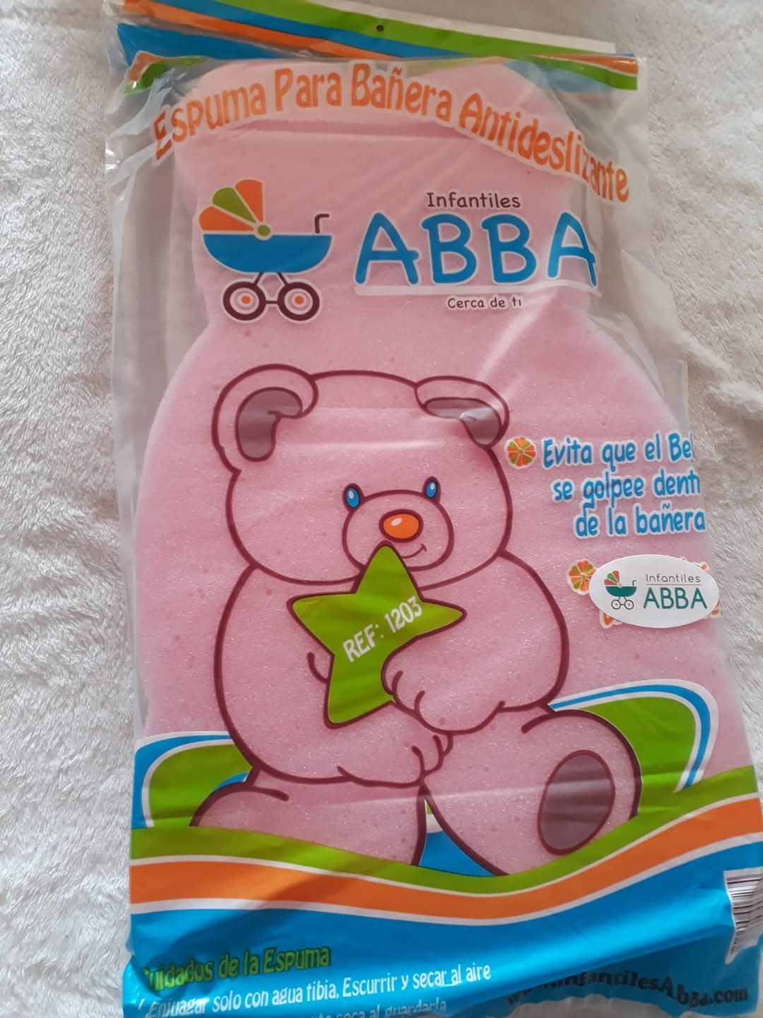 Espuma bañar bebé
