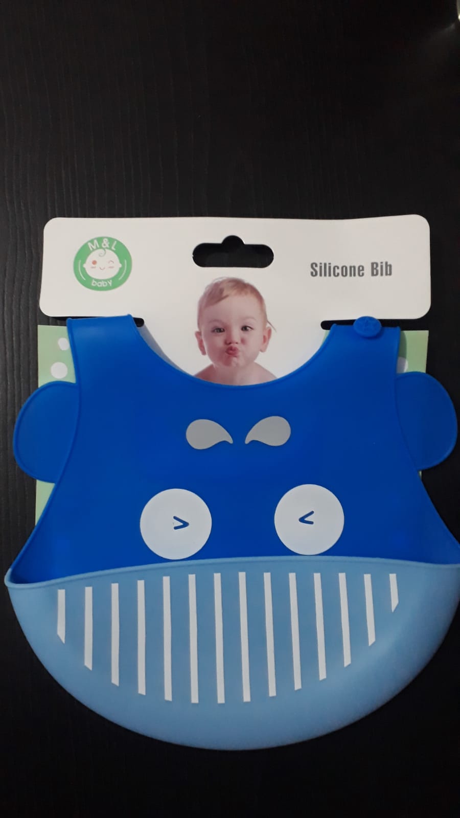 Babero Silicona con bolsillo