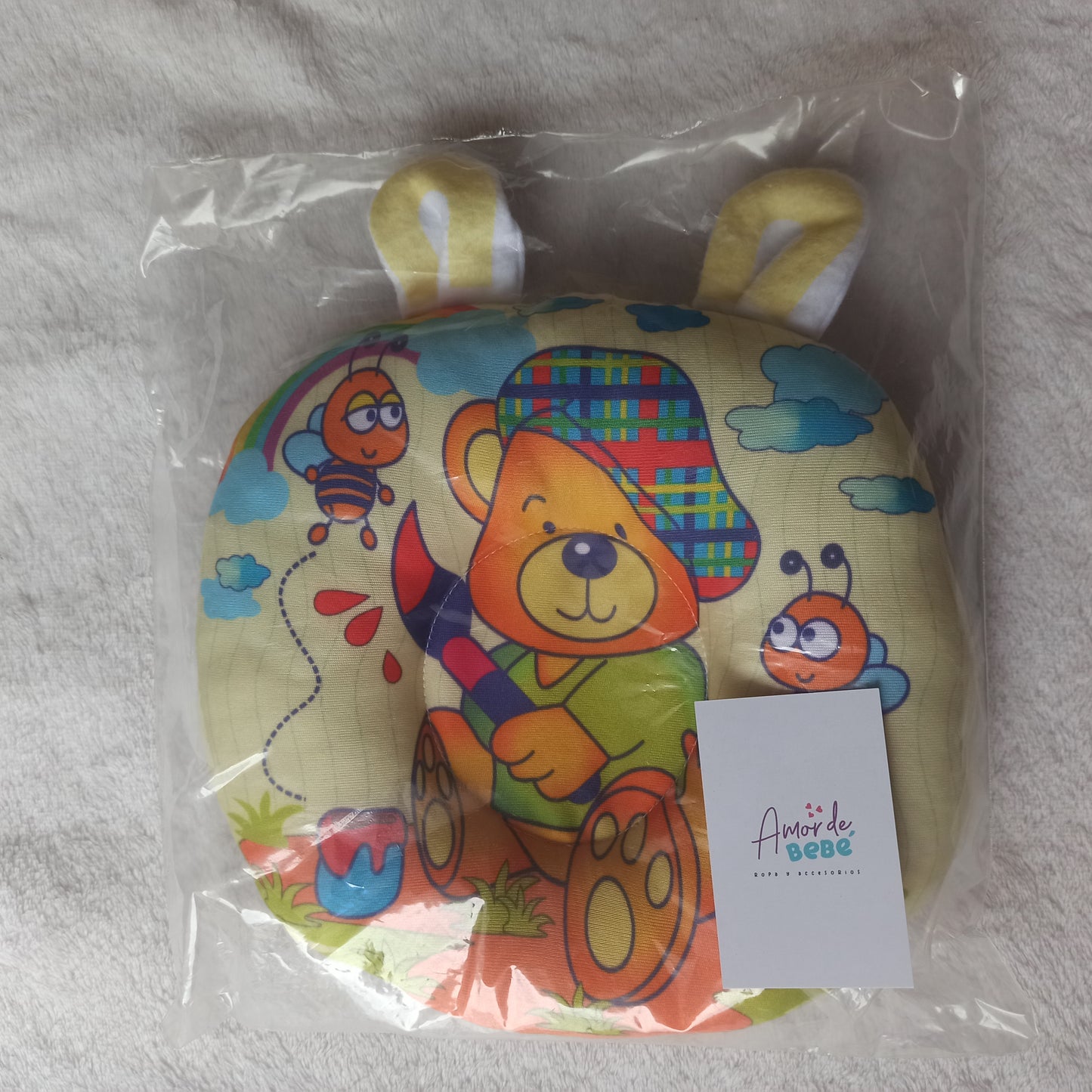 Almohada estabilizadora antialergica