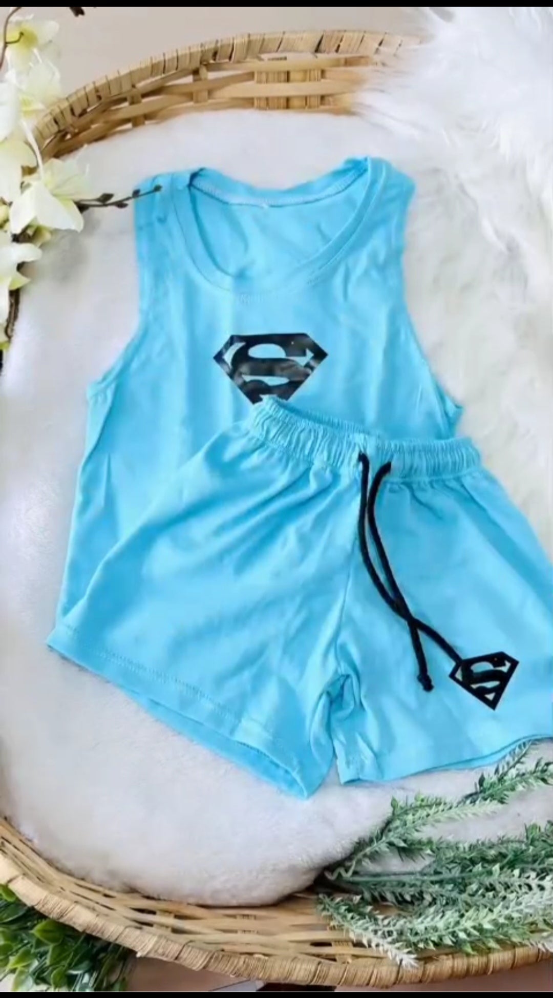 Conjunto básico x 2 piezas niño y niña