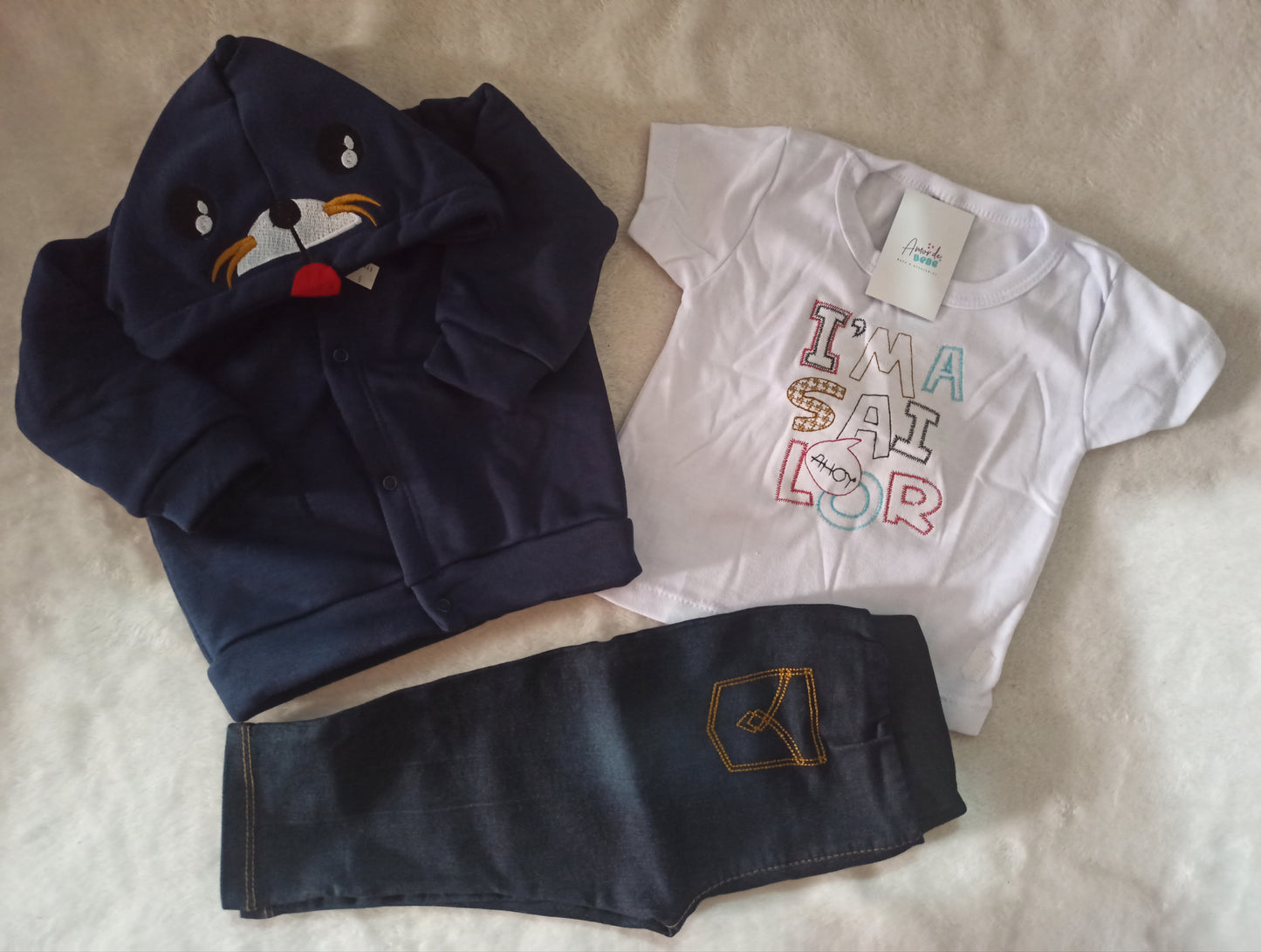 Conjunto ojitos baby x 3 piezas