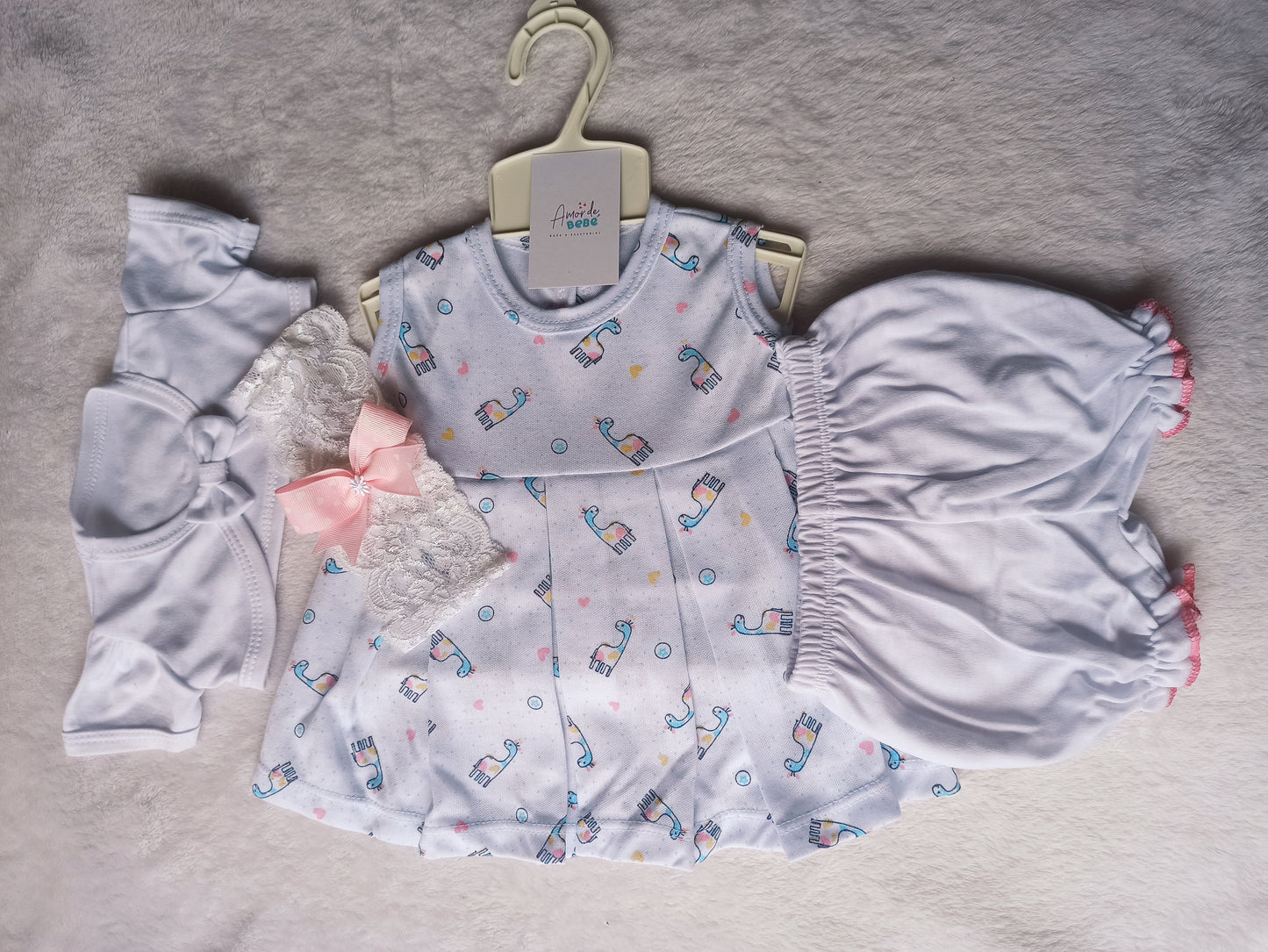 Vestido con chaleco