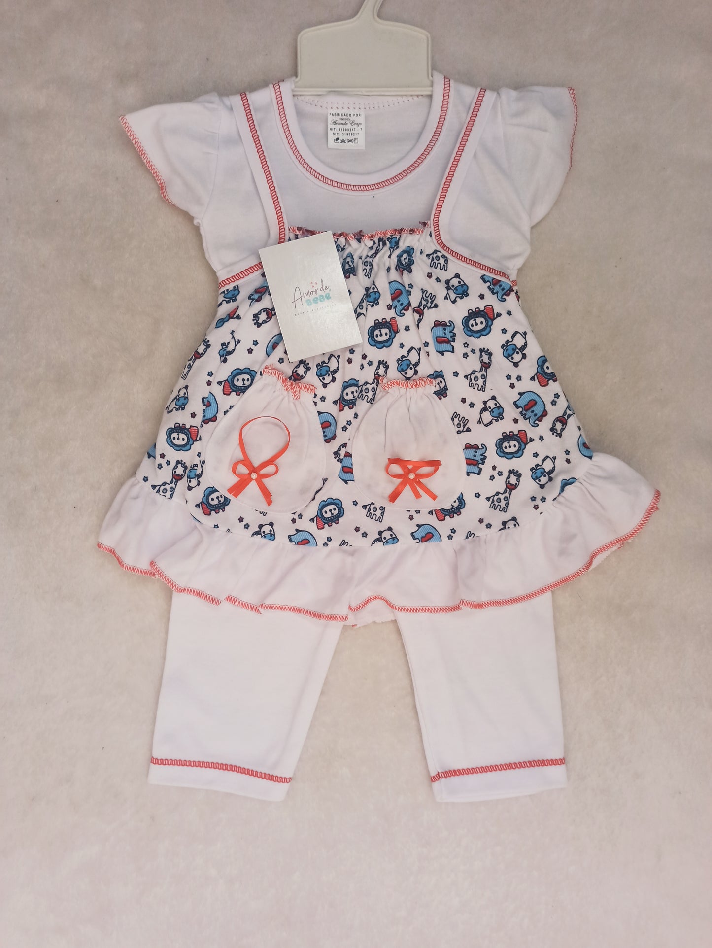 Vestido x 3 piezas