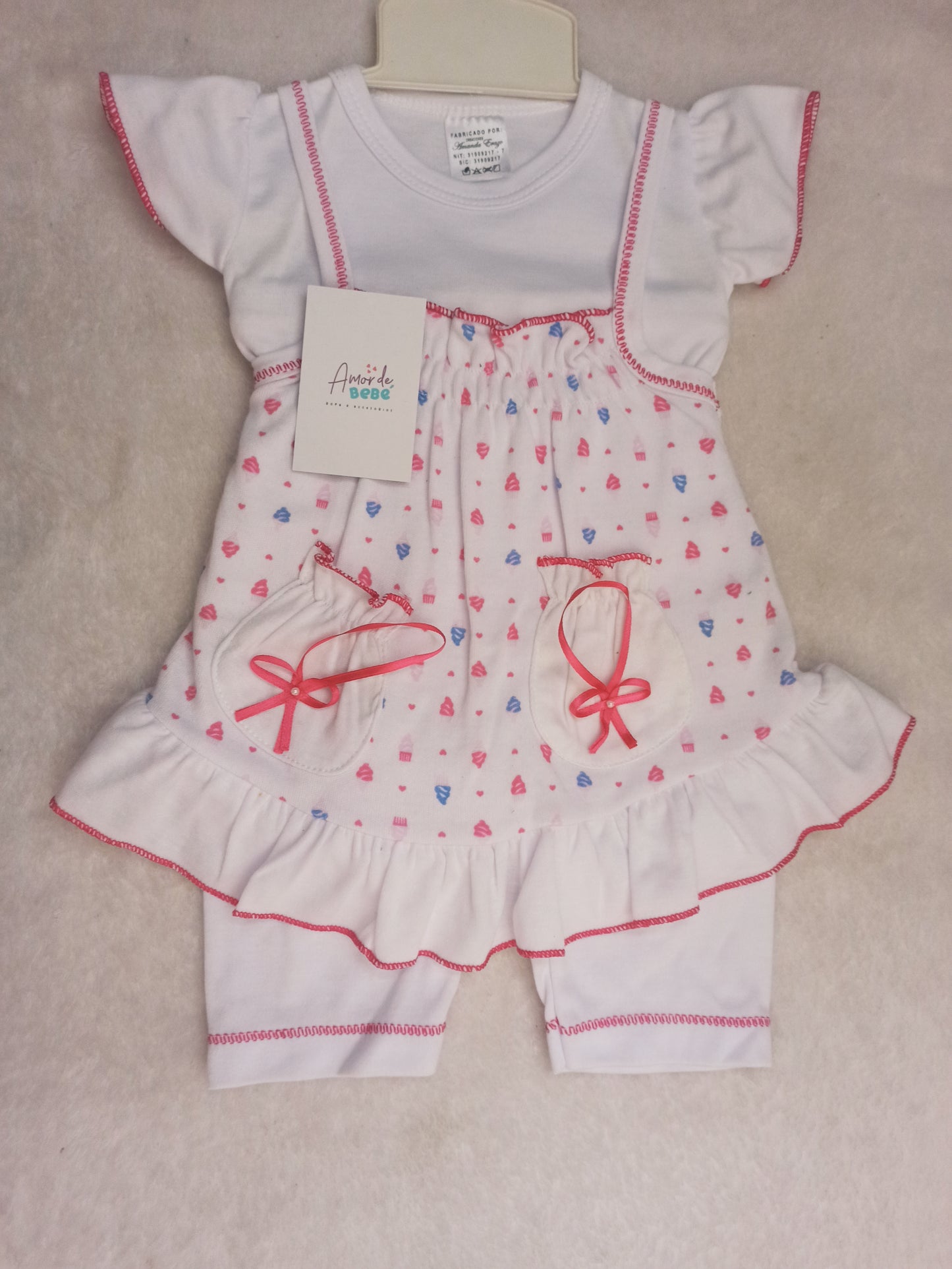 Vestido x 3 piezas