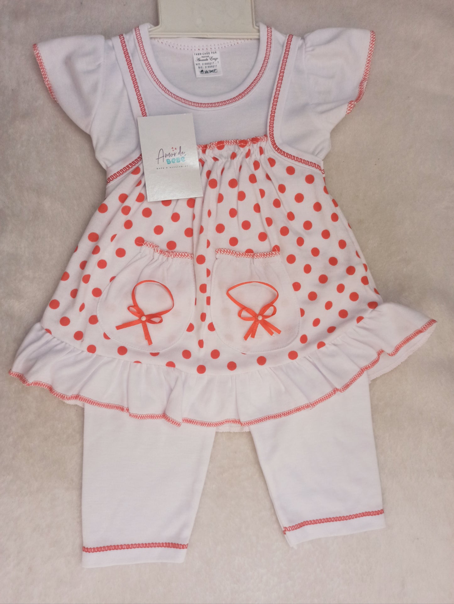 Vestido x 3 piezas
