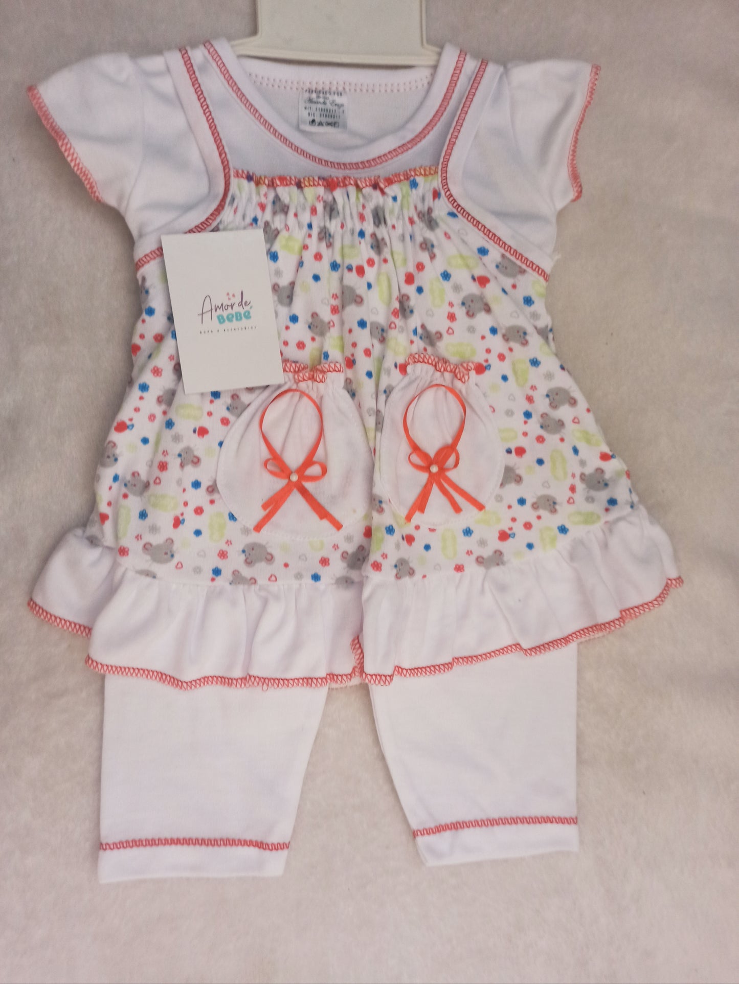 Vestido x 3 piezas