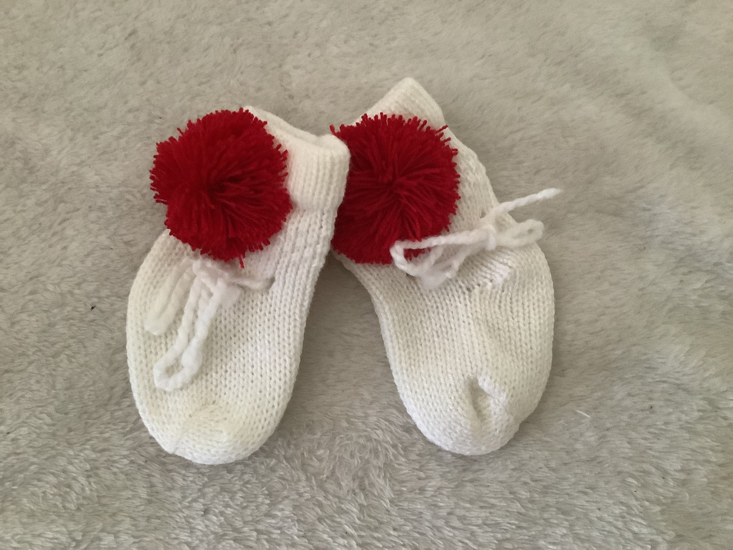 Par medias pompom