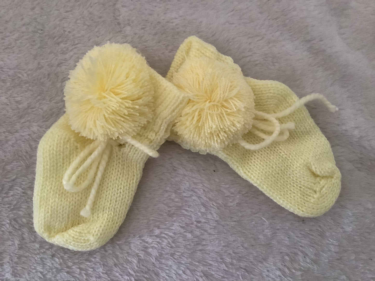 Par medias pompom