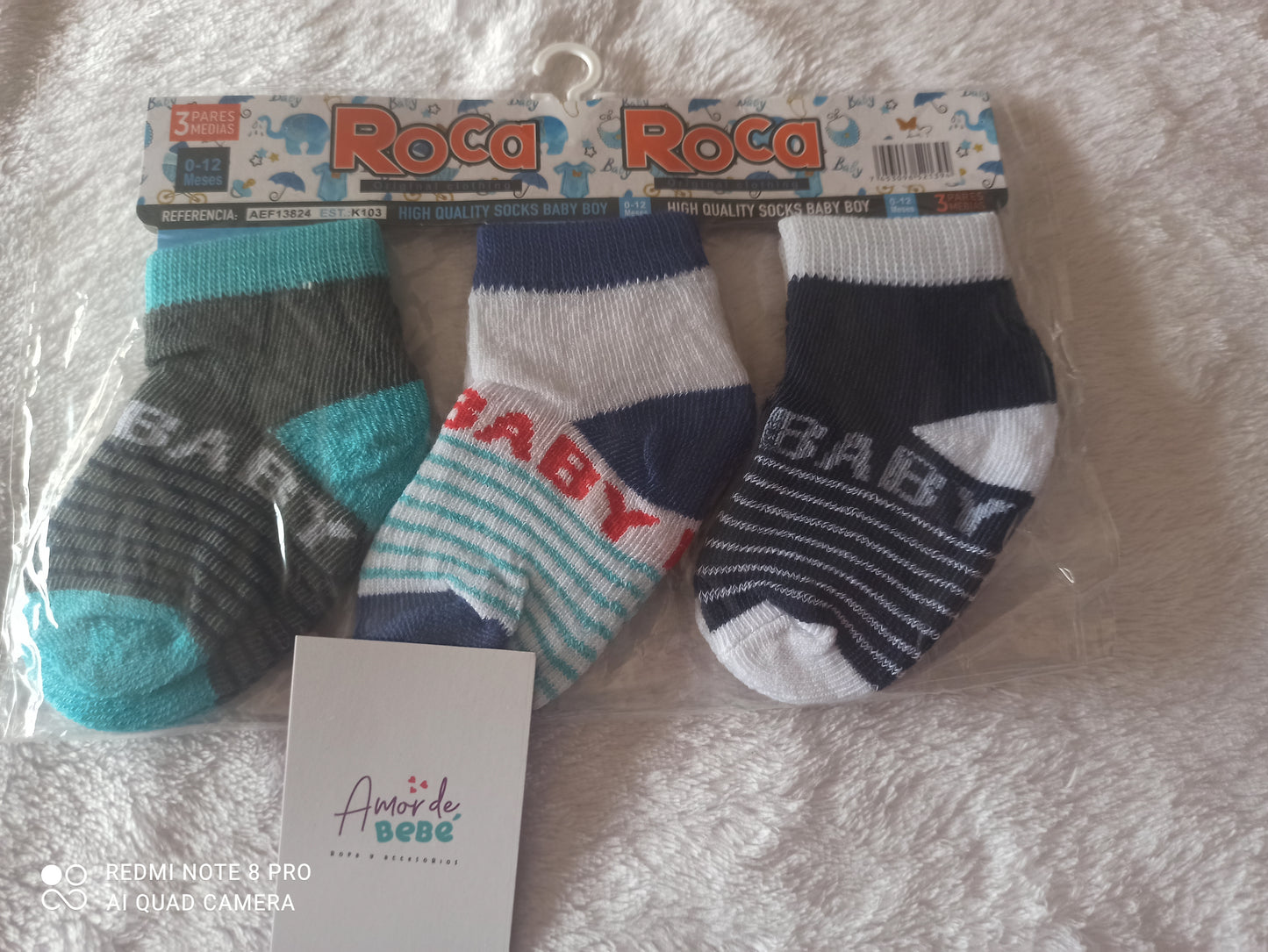 Kit por 3 pares Medias niño