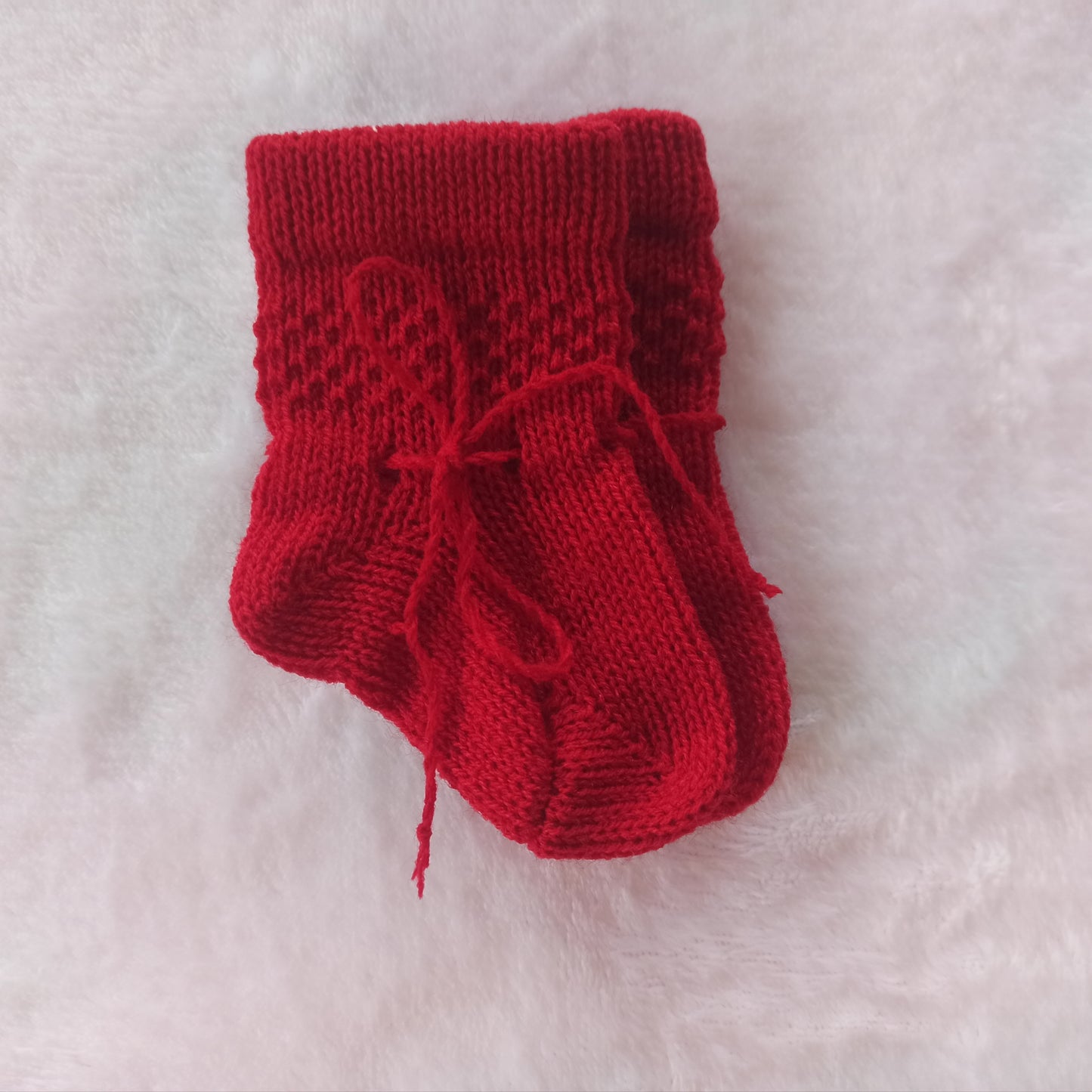 Knitted baby tights