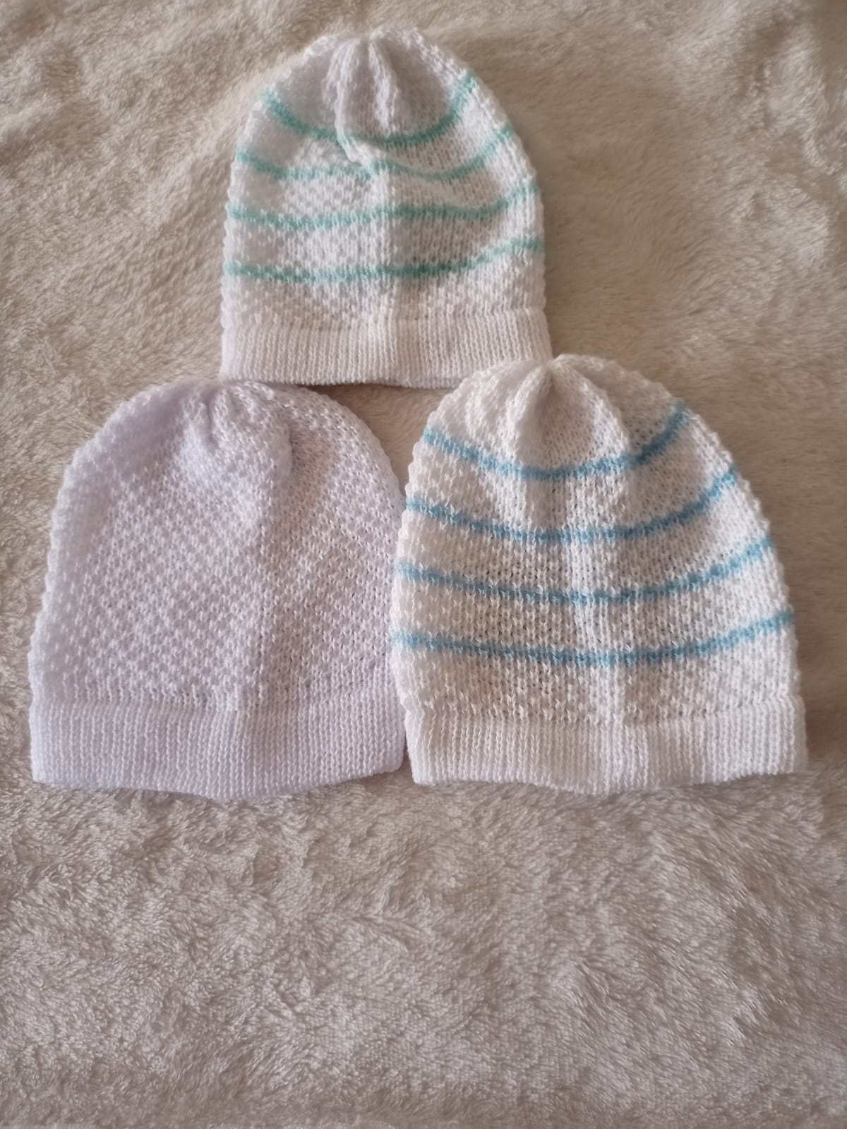 Trio de gorros