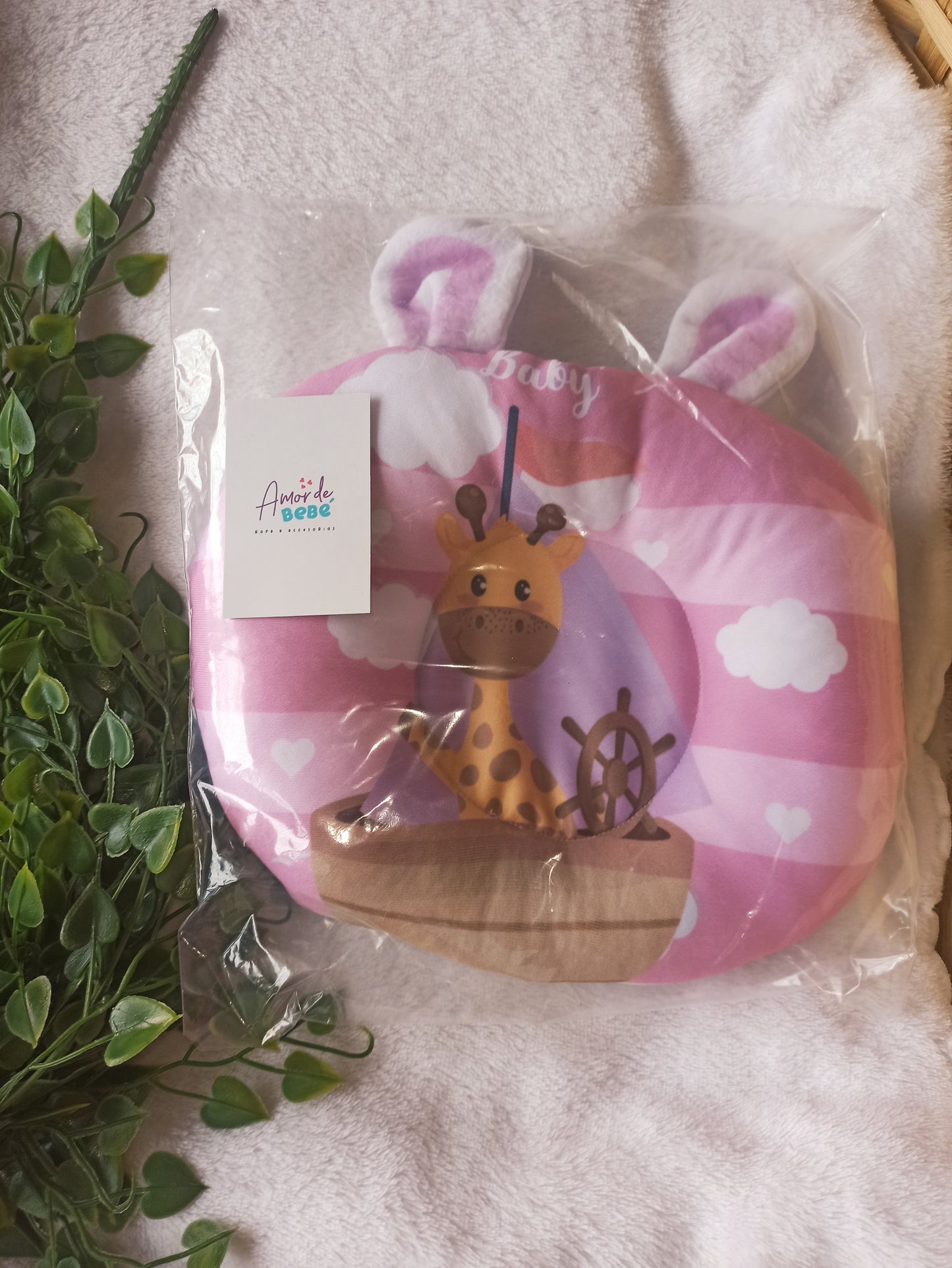 Almohada estabilizadora antialergica