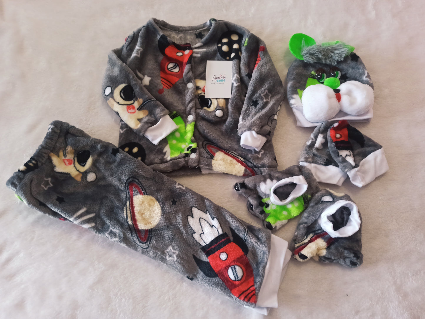 Conjunto térmico garra x 5 piezas