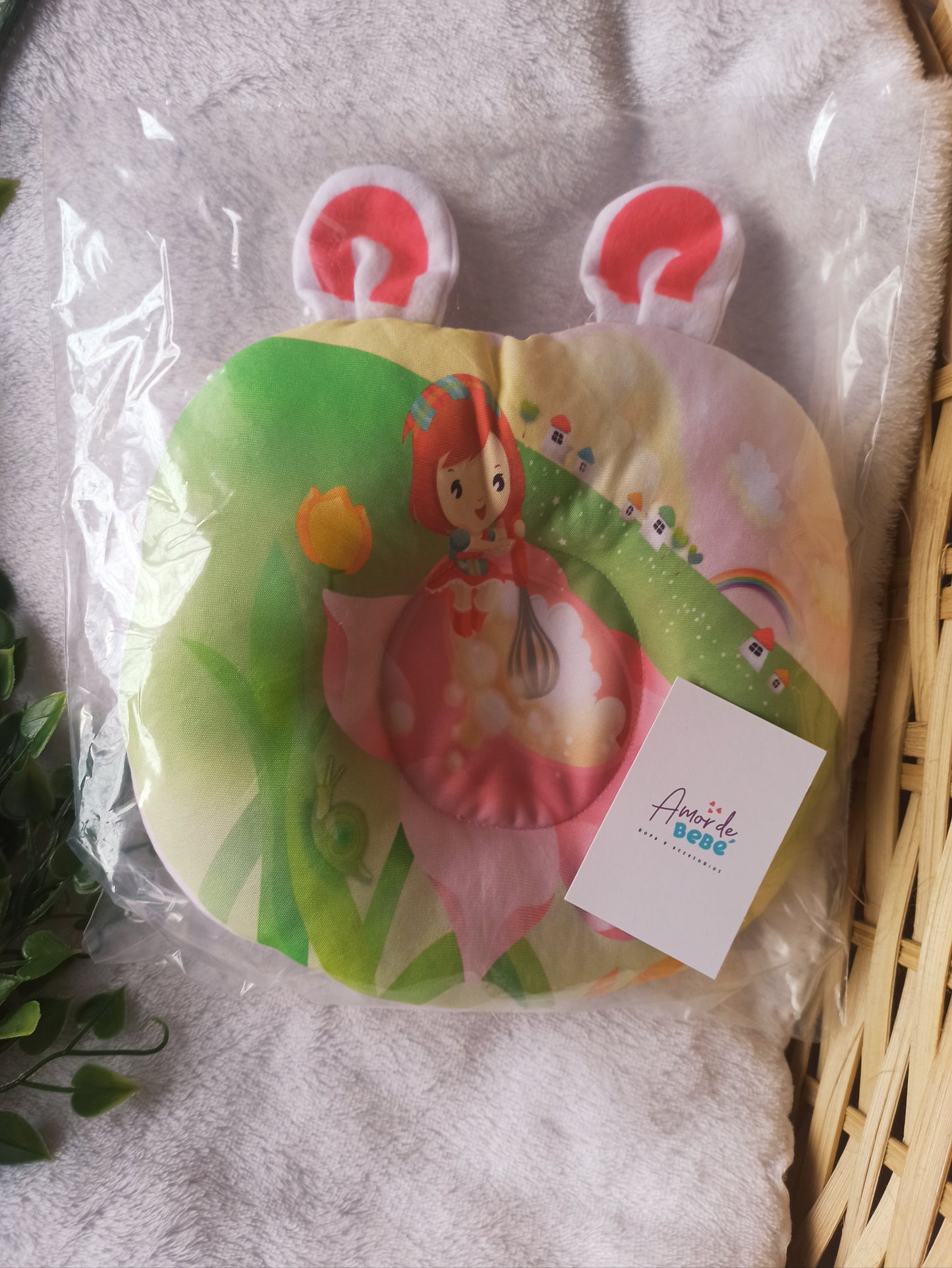 Almohada estabilizadora antialergica