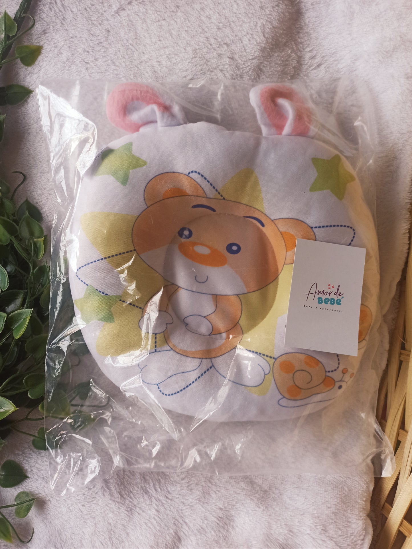 Almohada estabilizadora antialergica