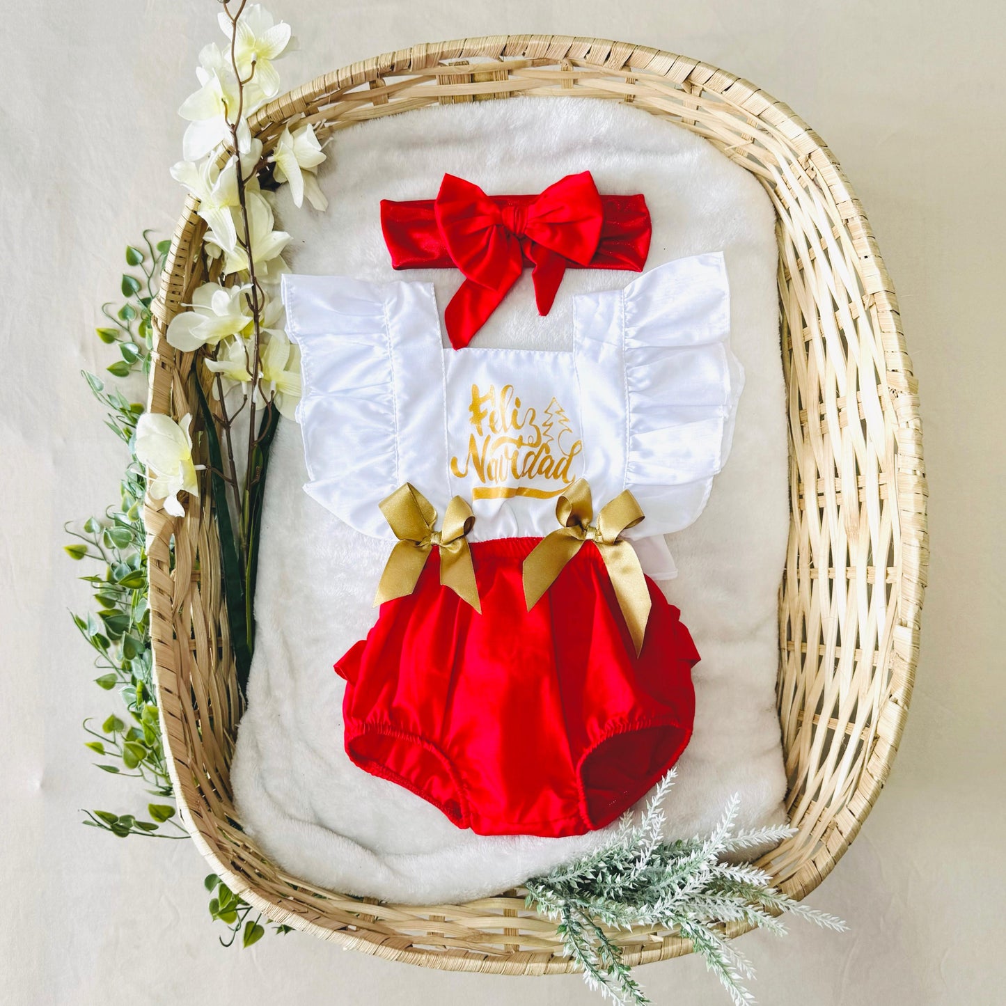 Asoleador con diadema navidad