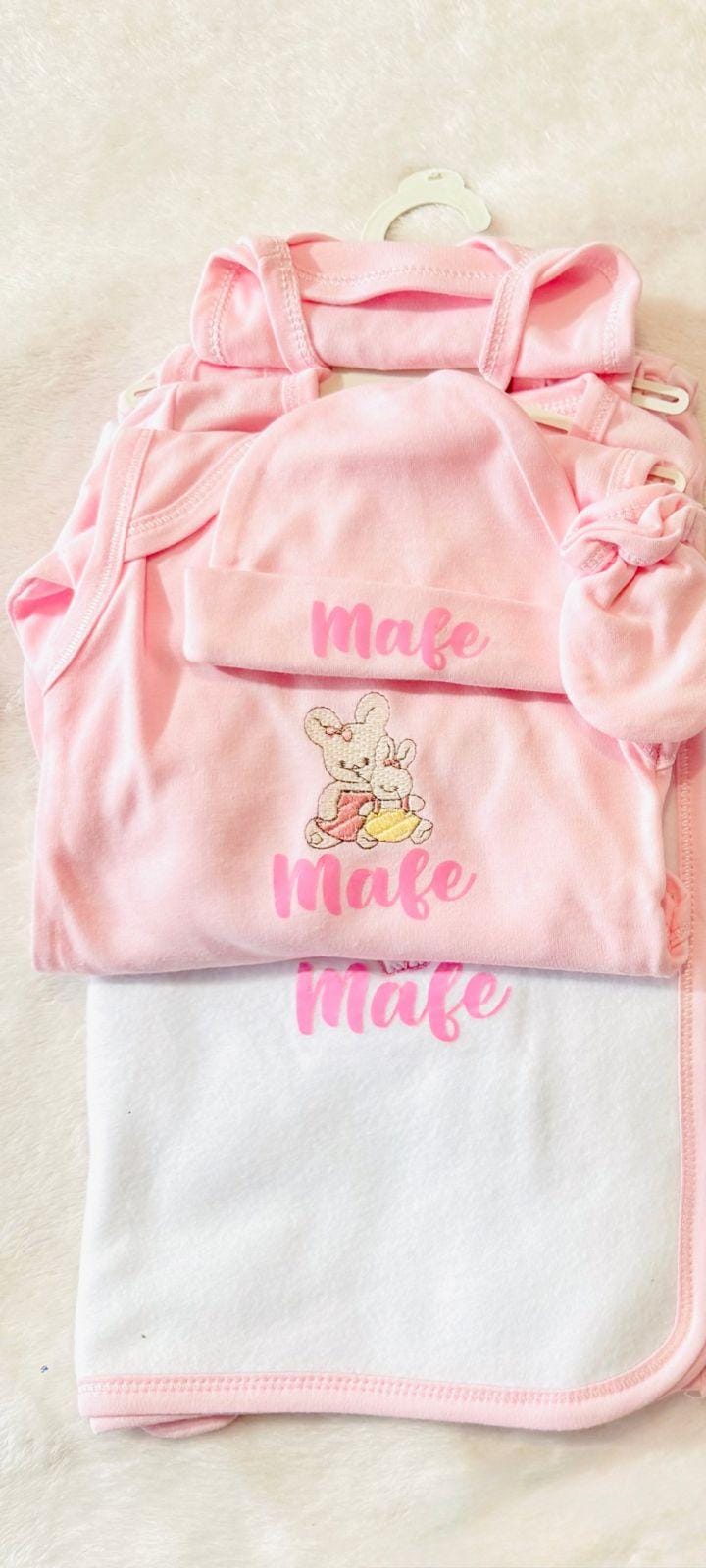 Personalizado ajuar de 9 piezas