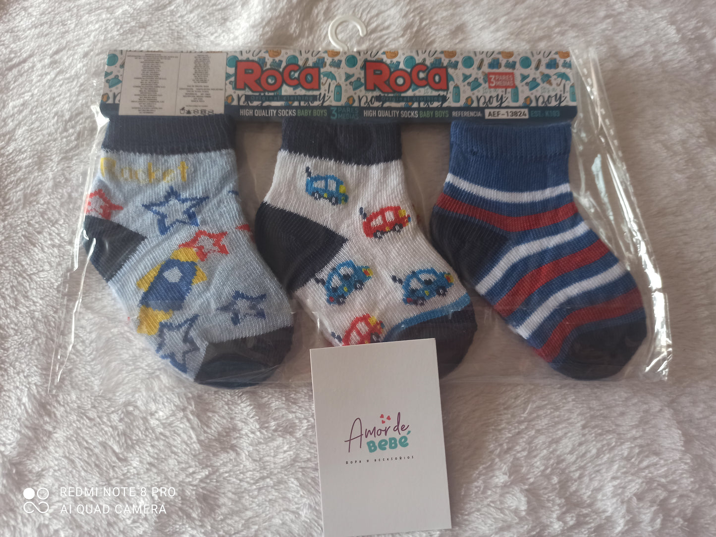Kit por 3 pares Medias niño