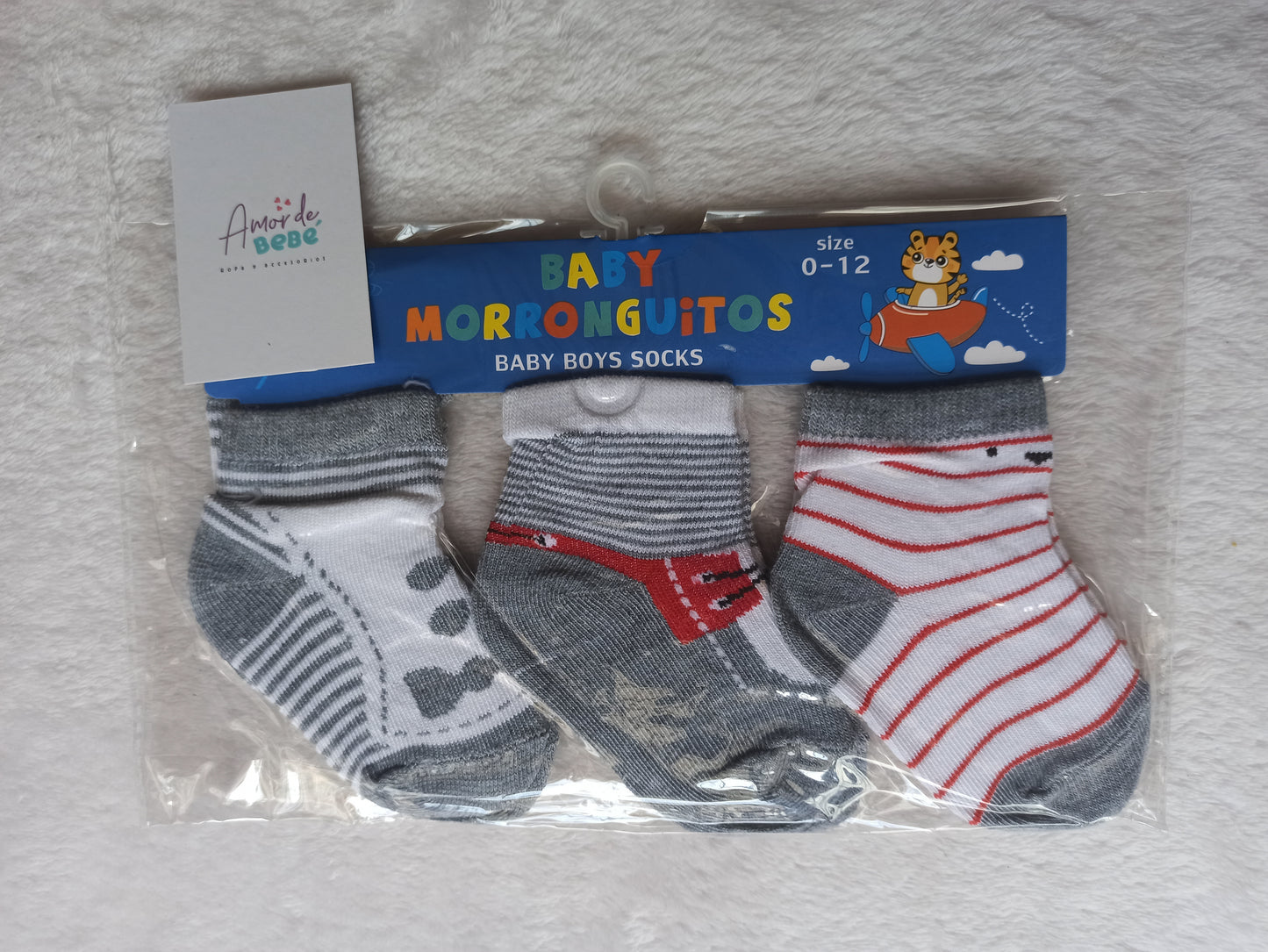 Kit por 3 pares Medias niño