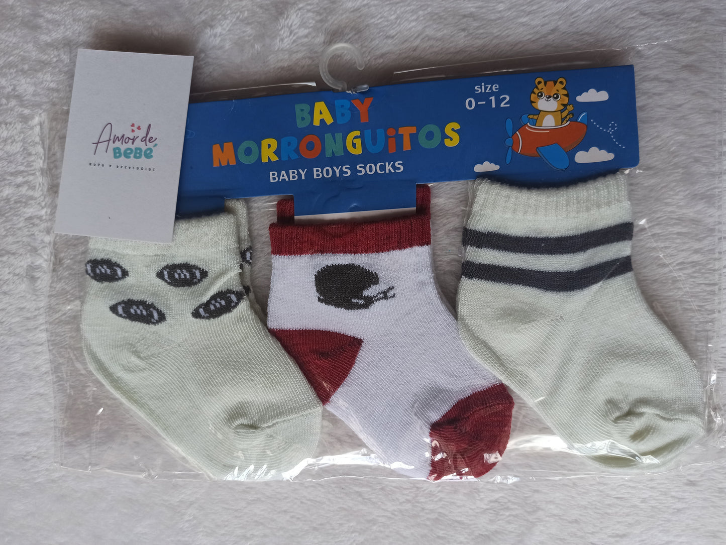 Kit por 3 pares Medias niño