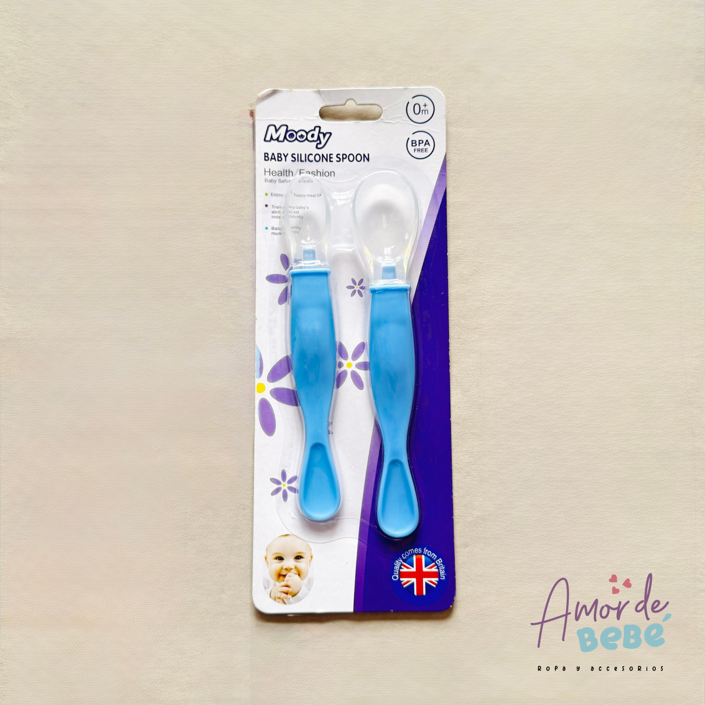 Kit x 2 cucharas en silicona