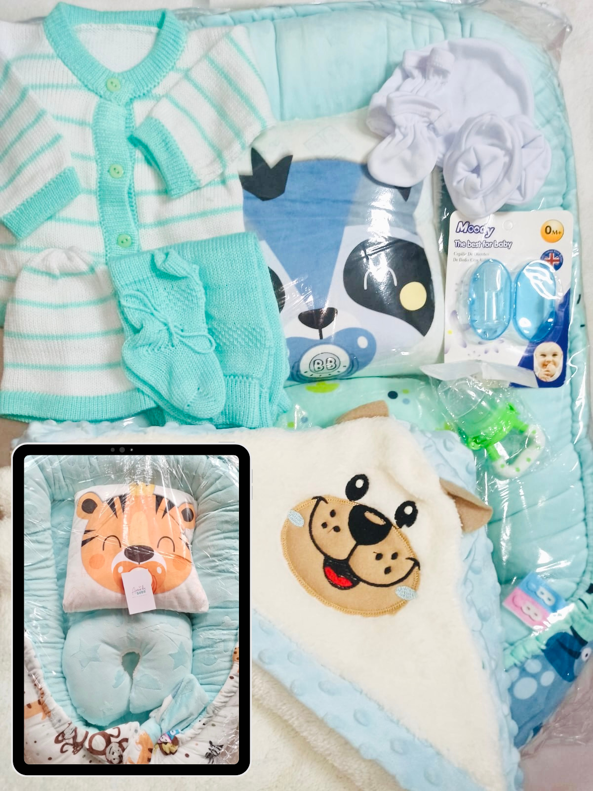 Combo Nido Niño Verde