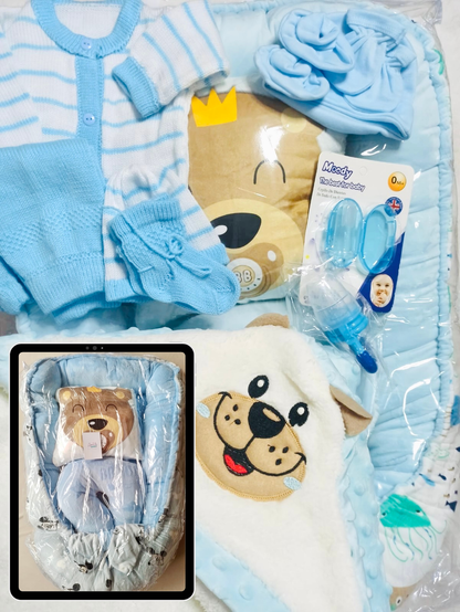 Combo Nido Niño Azul