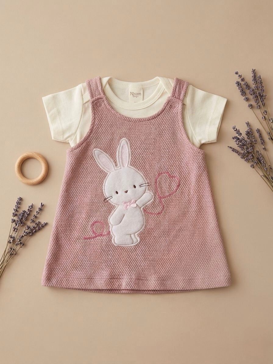 Vestido conejito más blusa