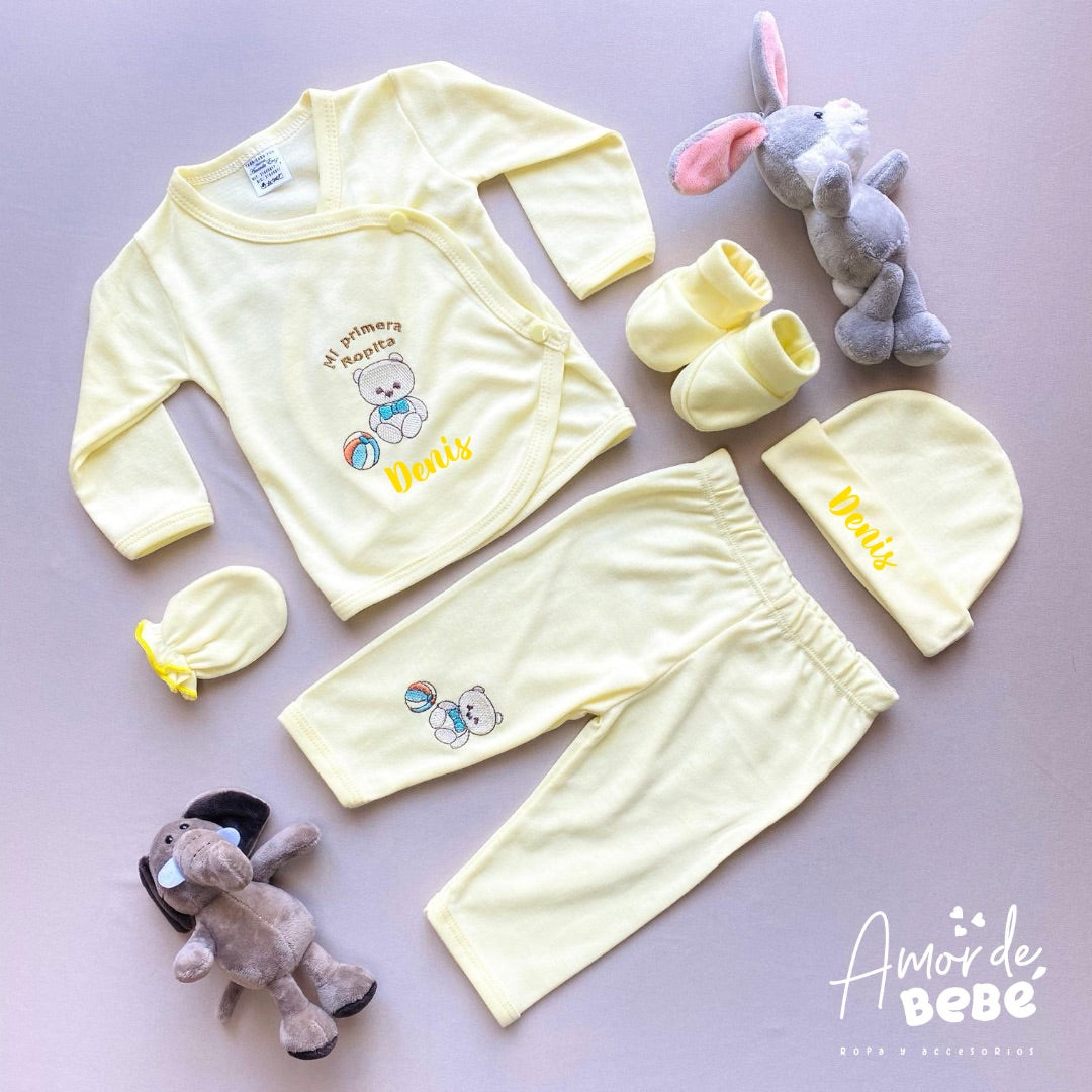 Conjunto Personalizado Mi Primera Ropita