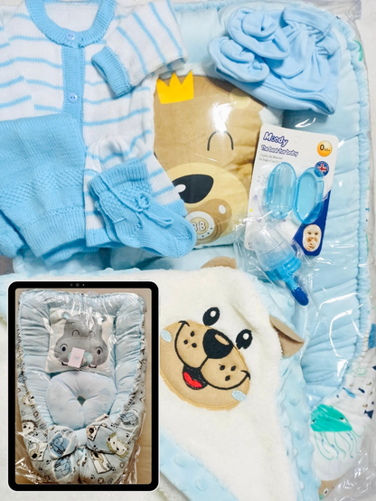 Combo Nido Niño Azul