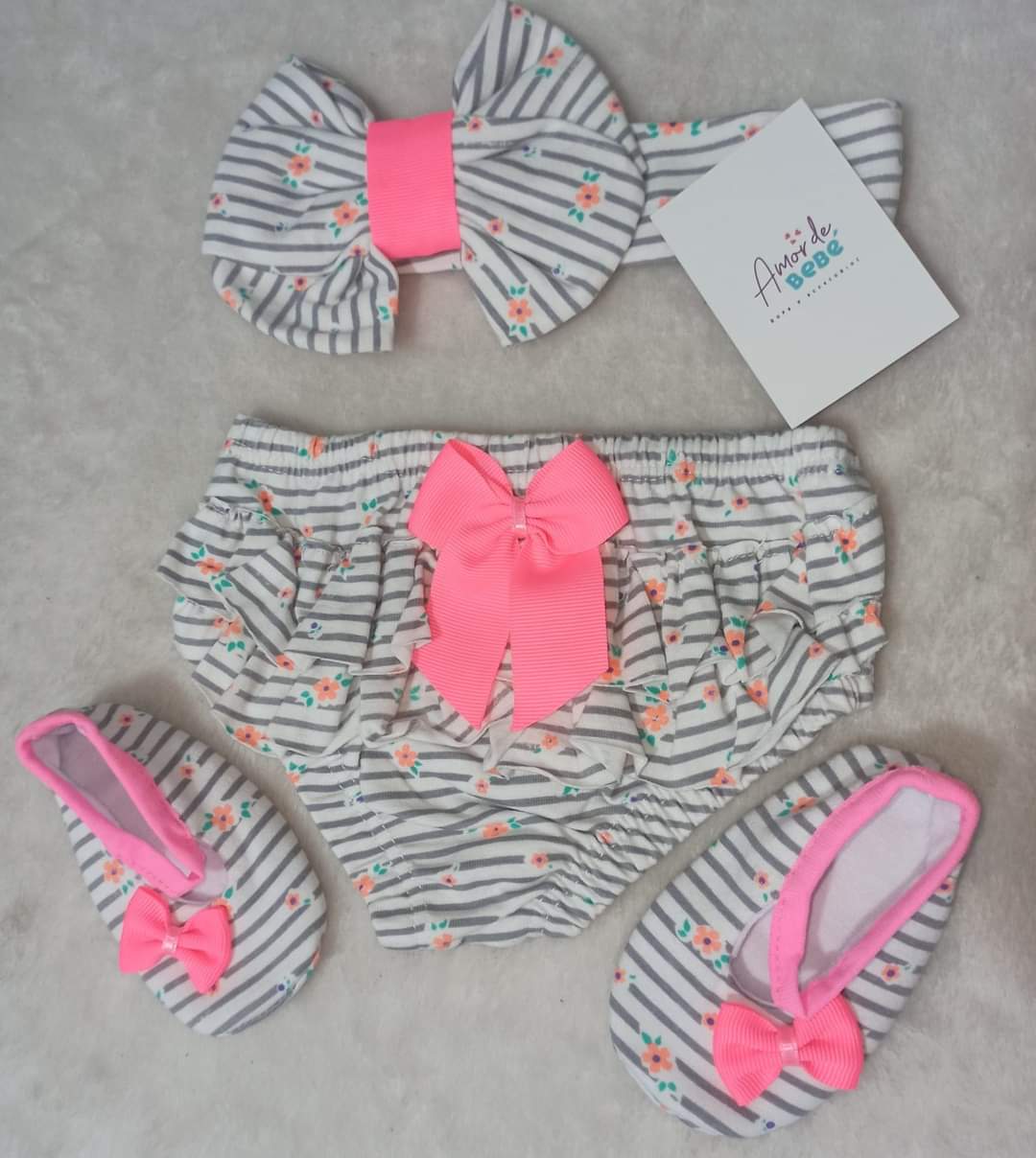 Set panty diadema y baletas