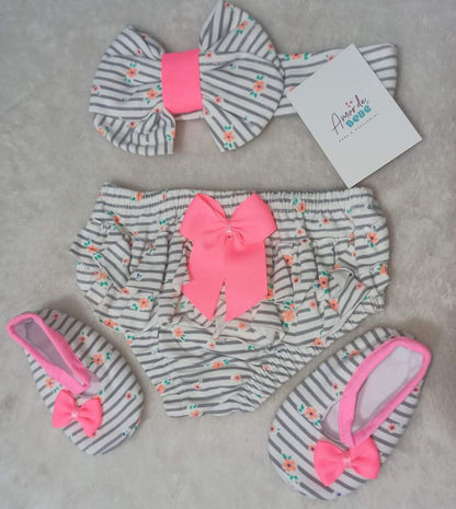 Set panty diadema y baletas