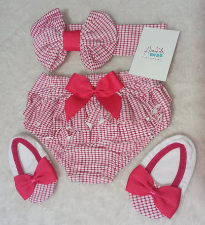 Set panty diadema y baletas