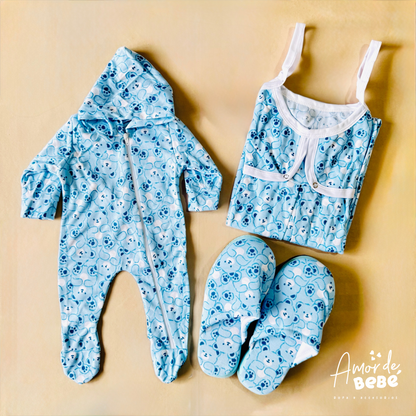 Pijama mamá e hijo