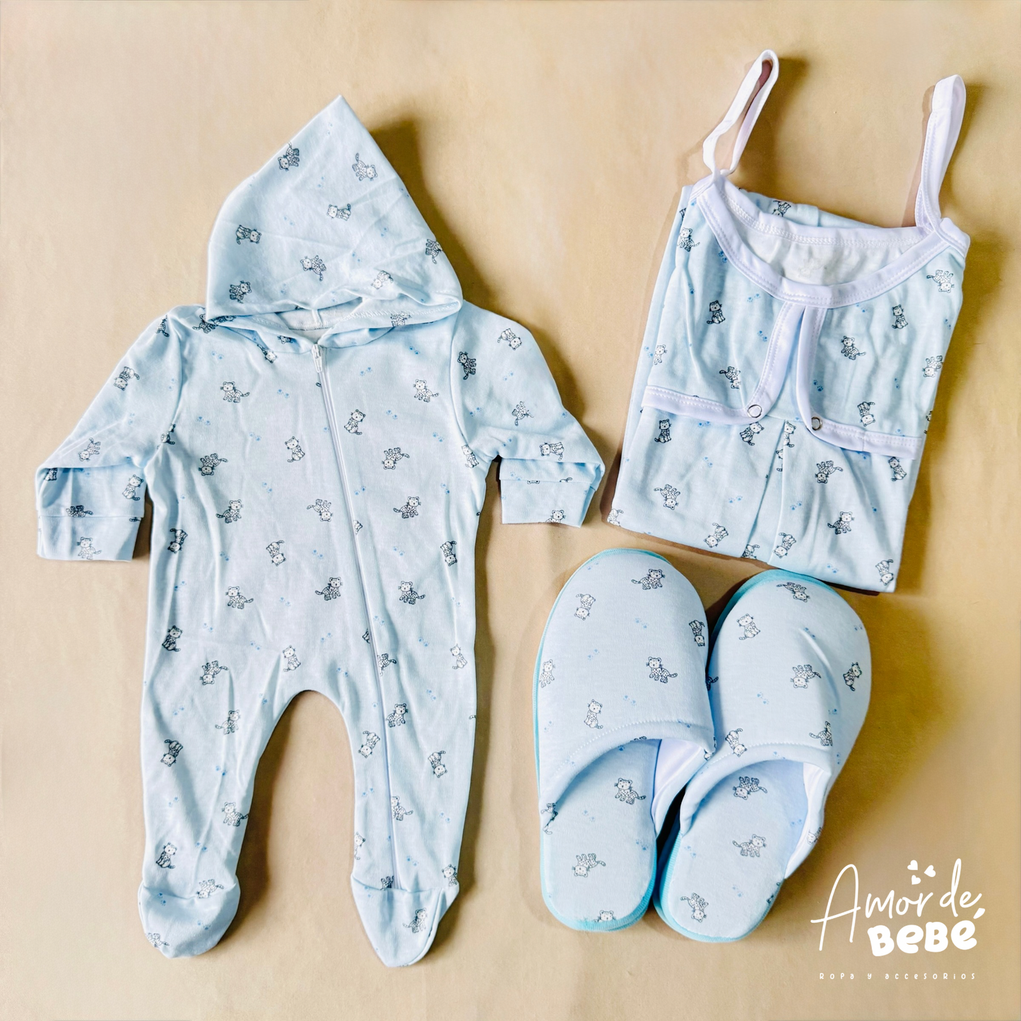 Pijama mamá e hijo