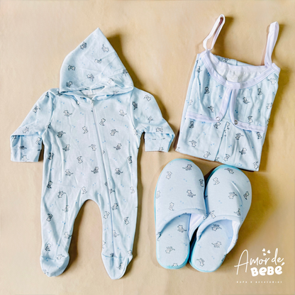 Pijama mamá e hijo